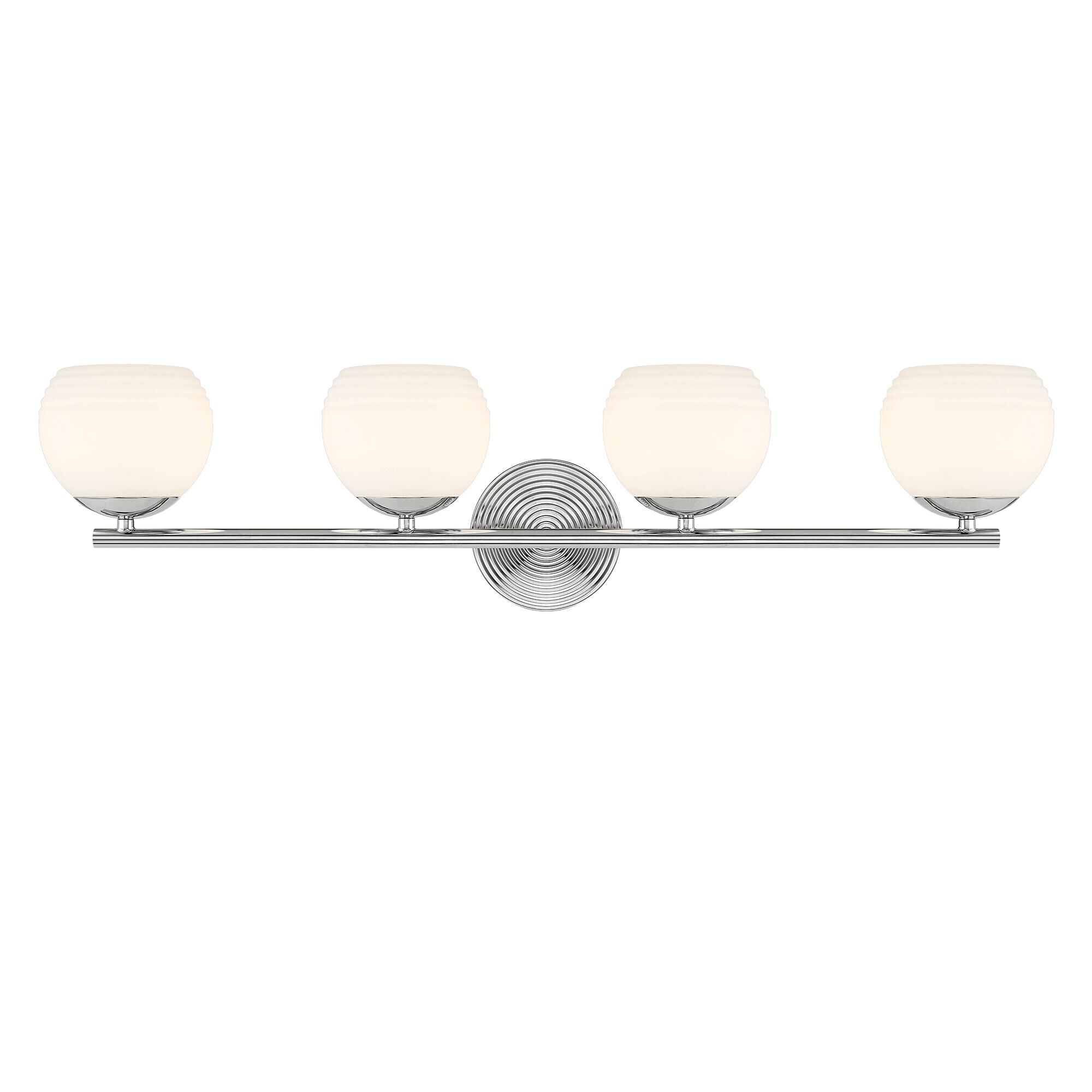 Moon Breeze 32 Inch 4 Light Bath Vanity Light by Designers Fountain