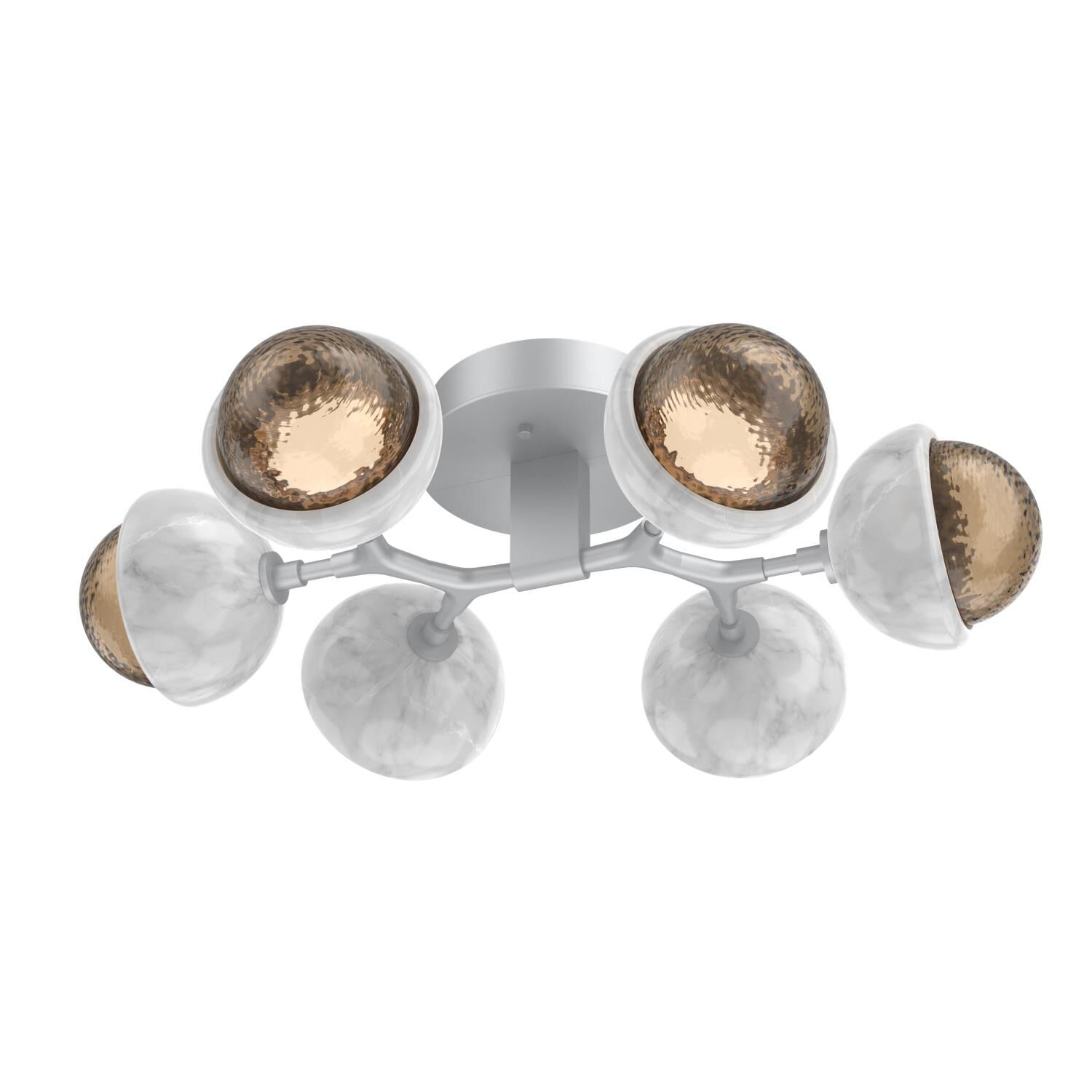 Levi Wilson Cabochon 27 Inch Flush Mount by Hammerton Studio