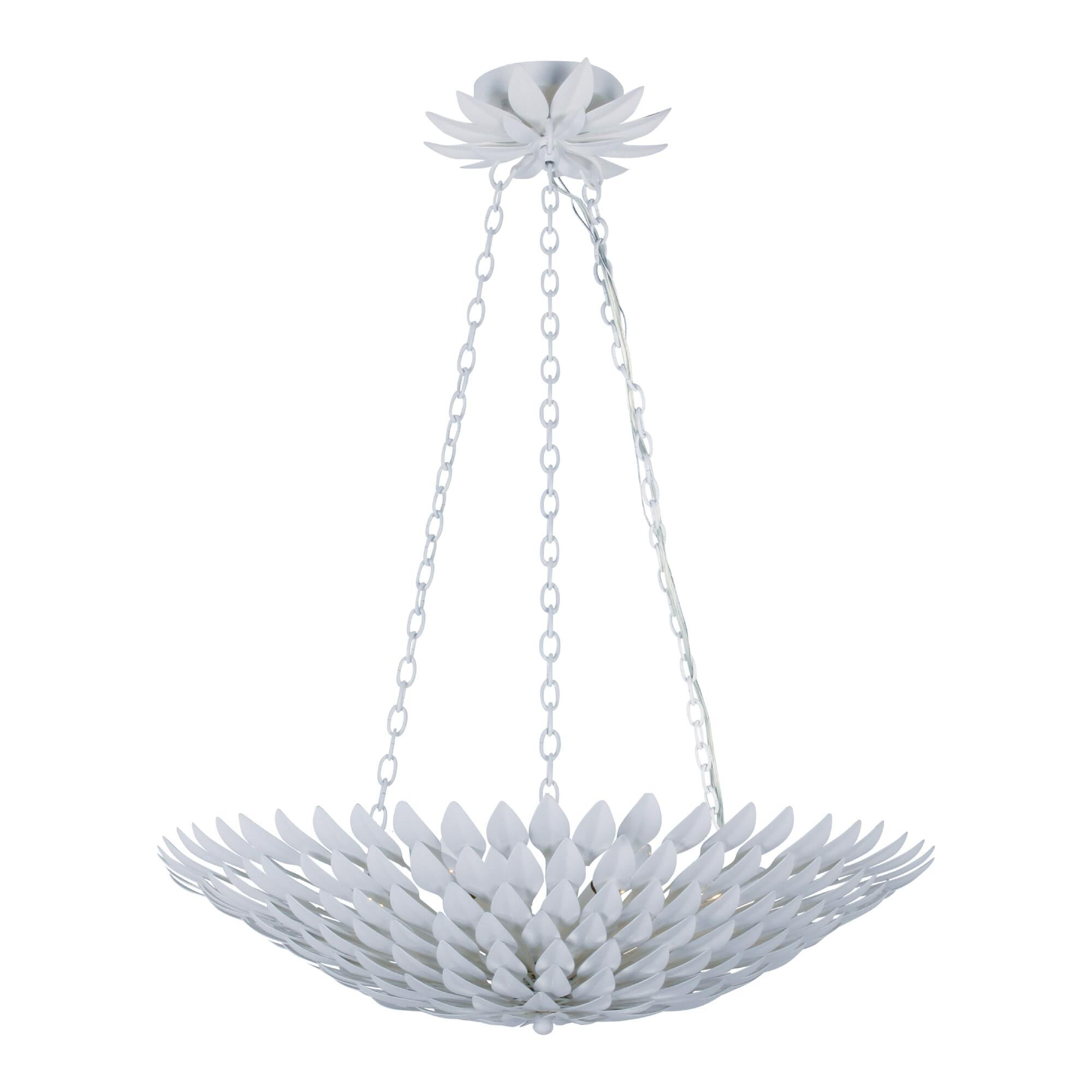 Broche 24 Inch 6 Light Chandelier by Crystorama