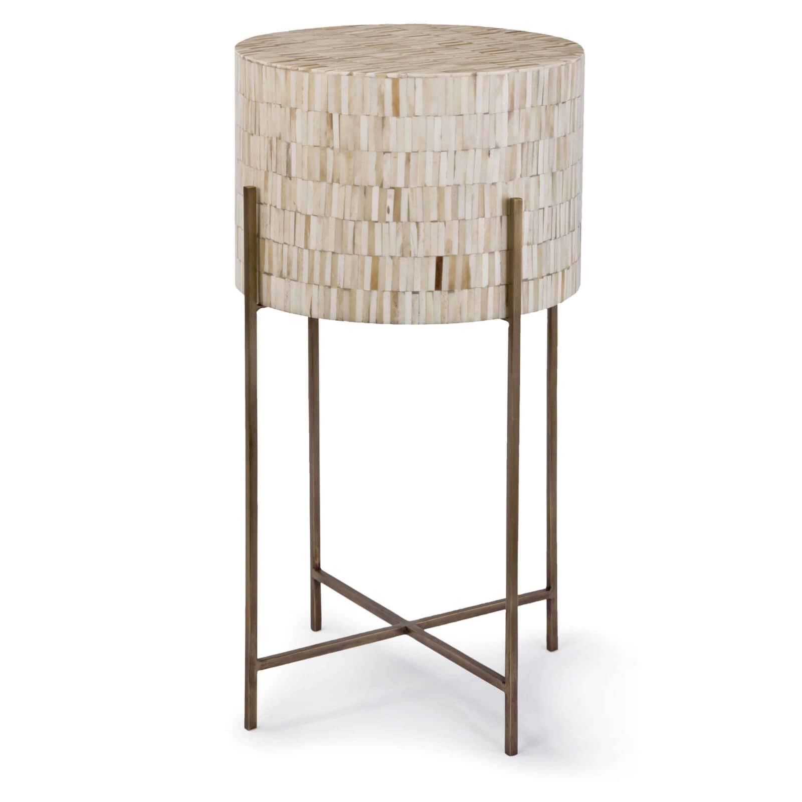 Regina Andrew Bone Drum Table - Thumbnail 4