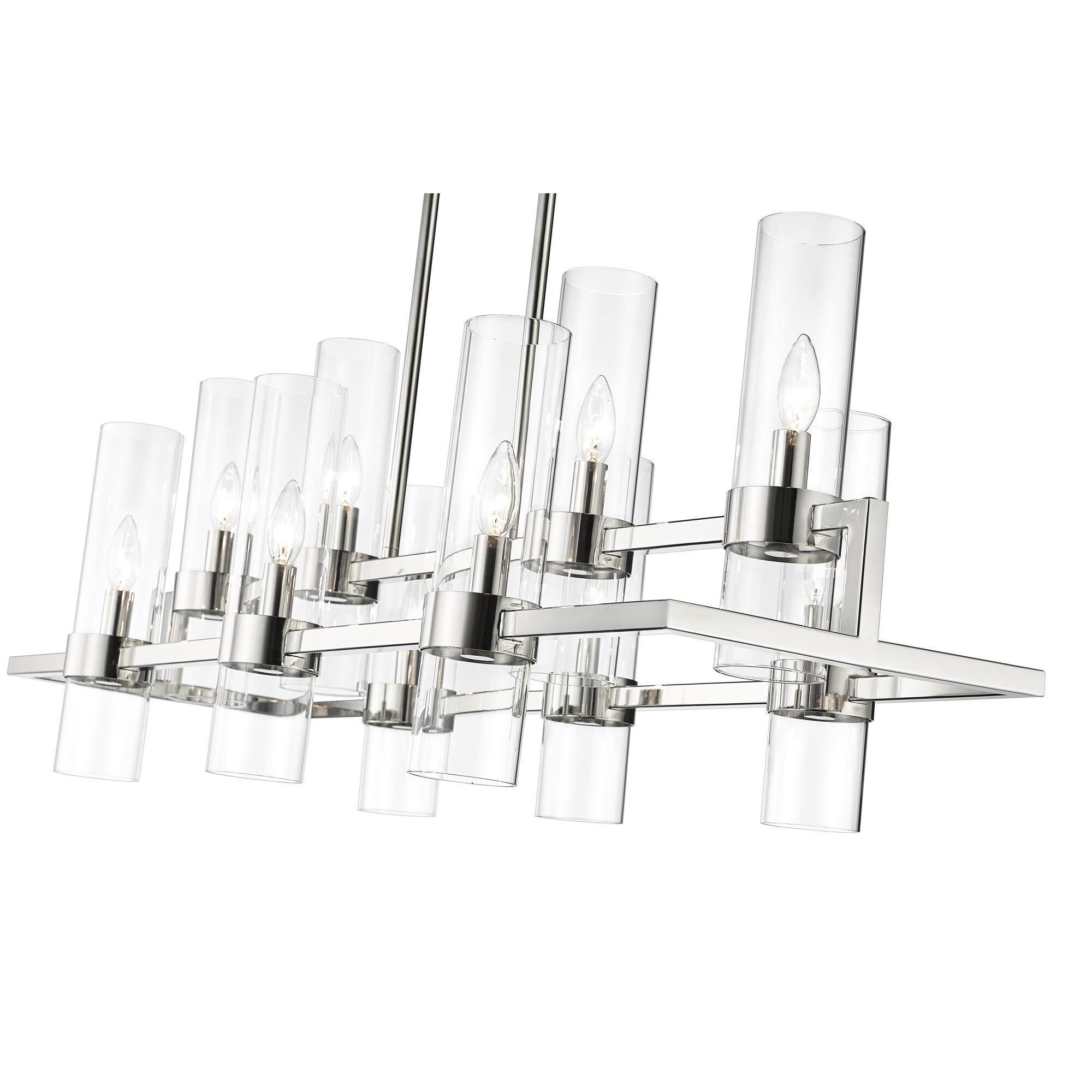 Datus 42 Inch 10 Light Linear Suspension Light by Z-Lite