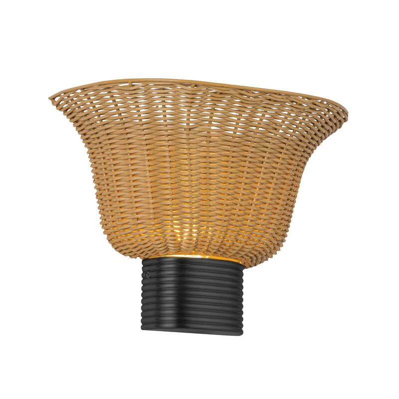 Hae Jung Roe Rancho 14 Inch Bath Vanity Light by Alora Mood
