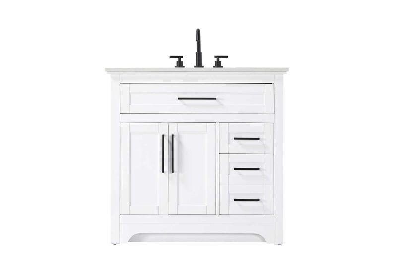 Remington 22 Inch Bath Vanity Cabinet by Elegant Decor