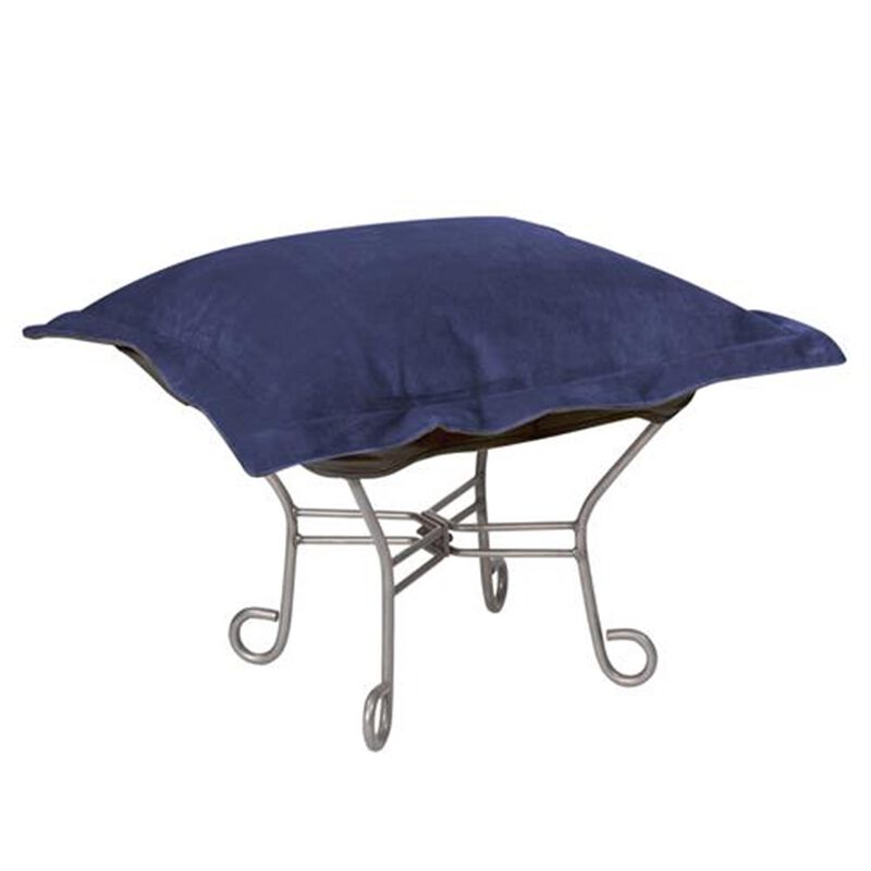 Scroll Puff Ottoman by Howard Elliott