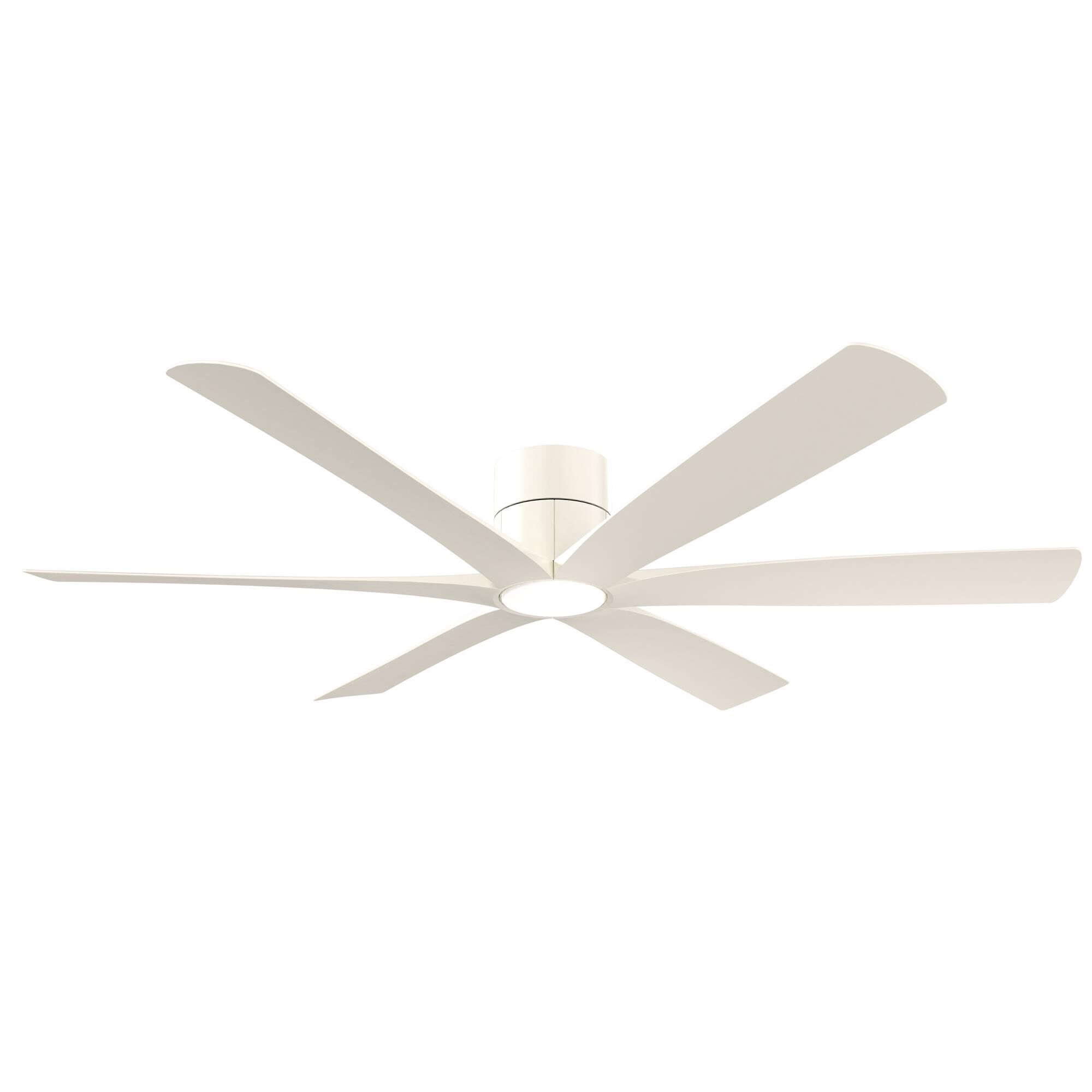 Shown in Alabaster White finish and Etched Lens glass