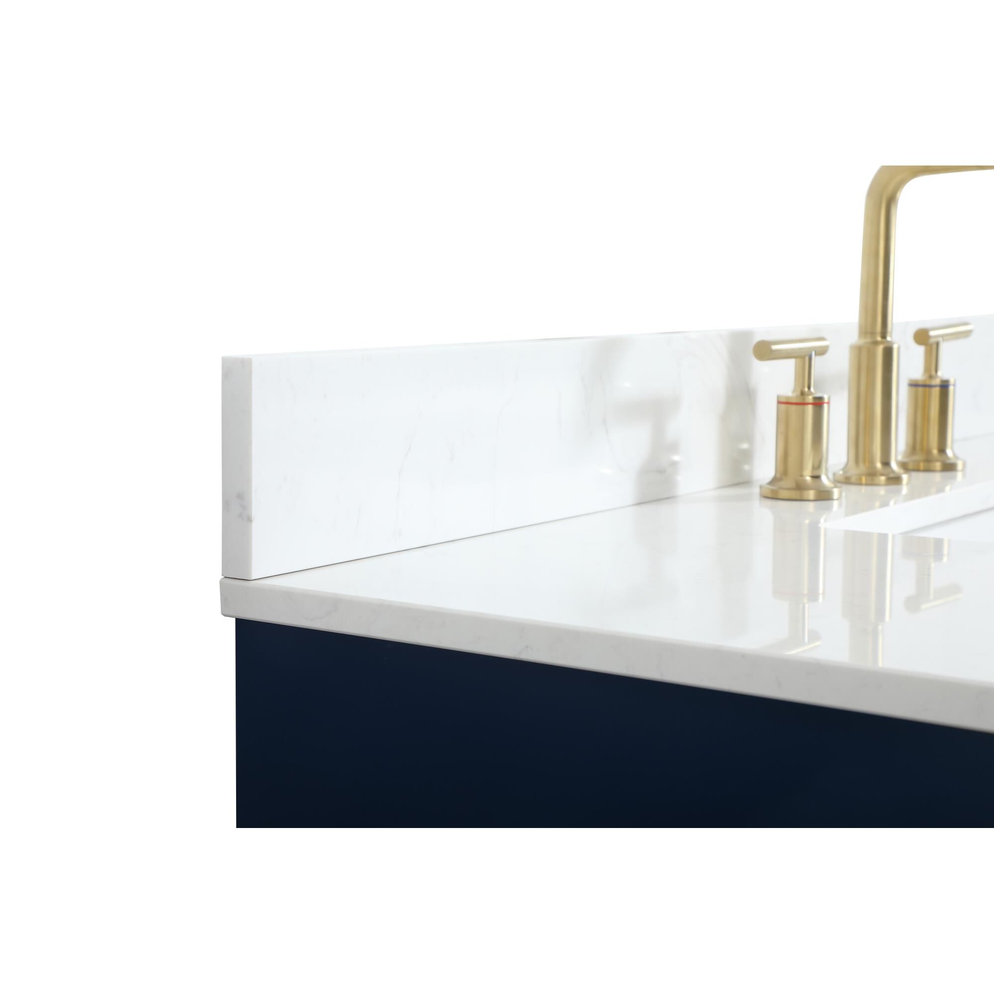 Shown in Blue finish