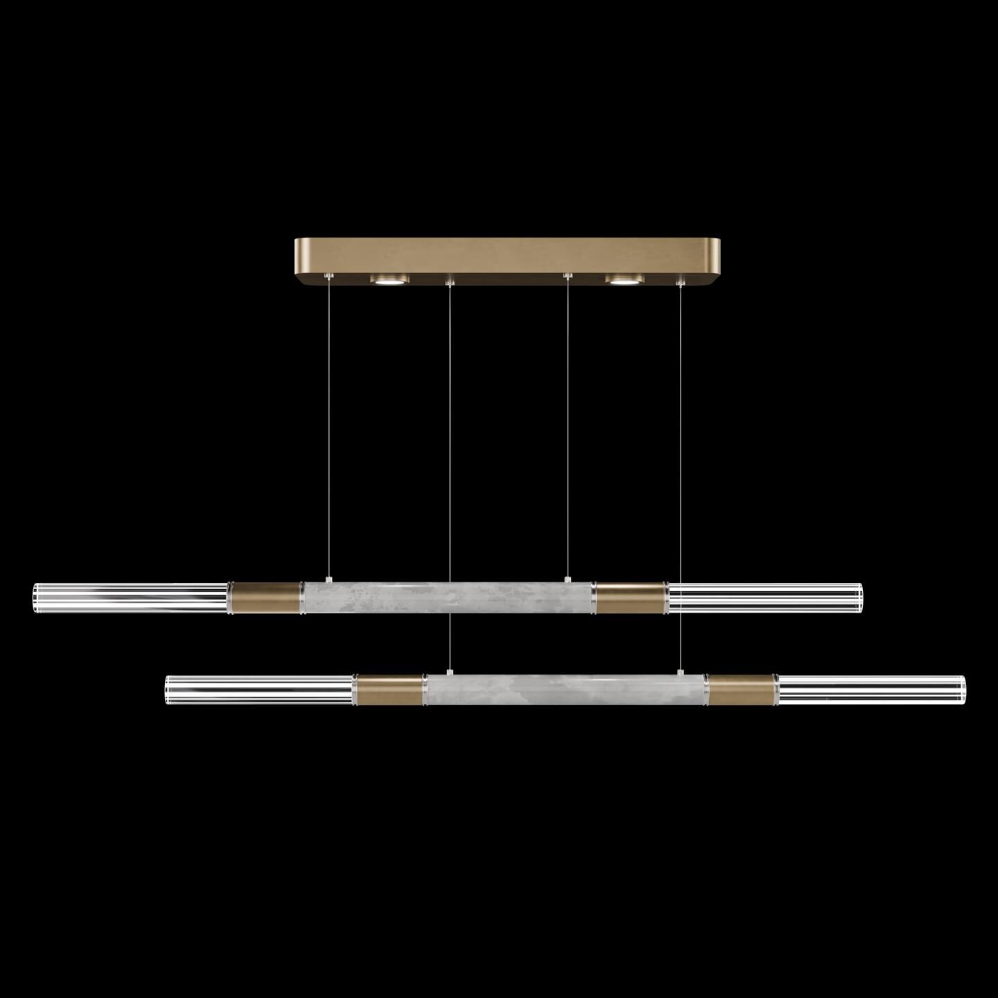 Antonia 71 Inch Linear Suspension Light by Fine Art Handcrafted Lighting