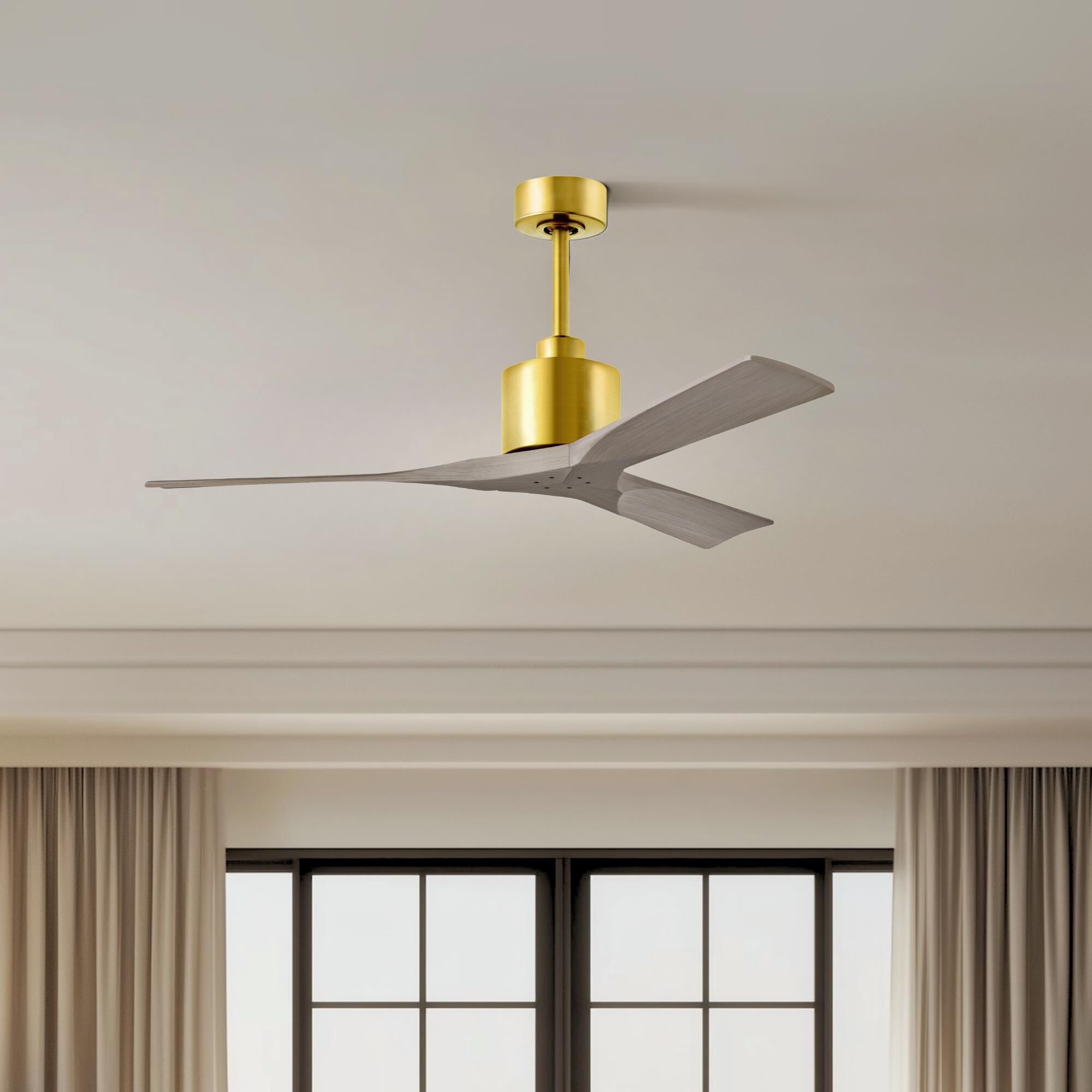 Shown in Brushed Brass finish