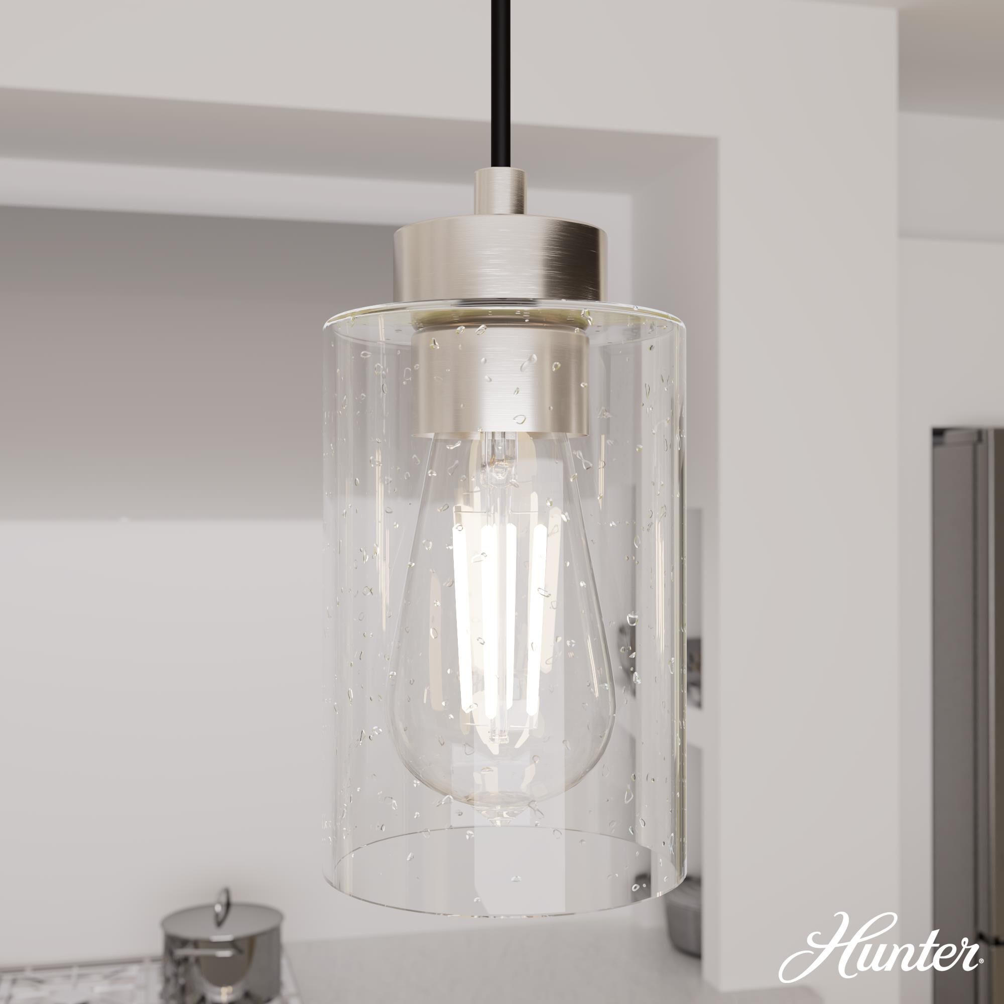 Hartland 26 Inch 3 Light Linear Suspension Light by Hunter Fan