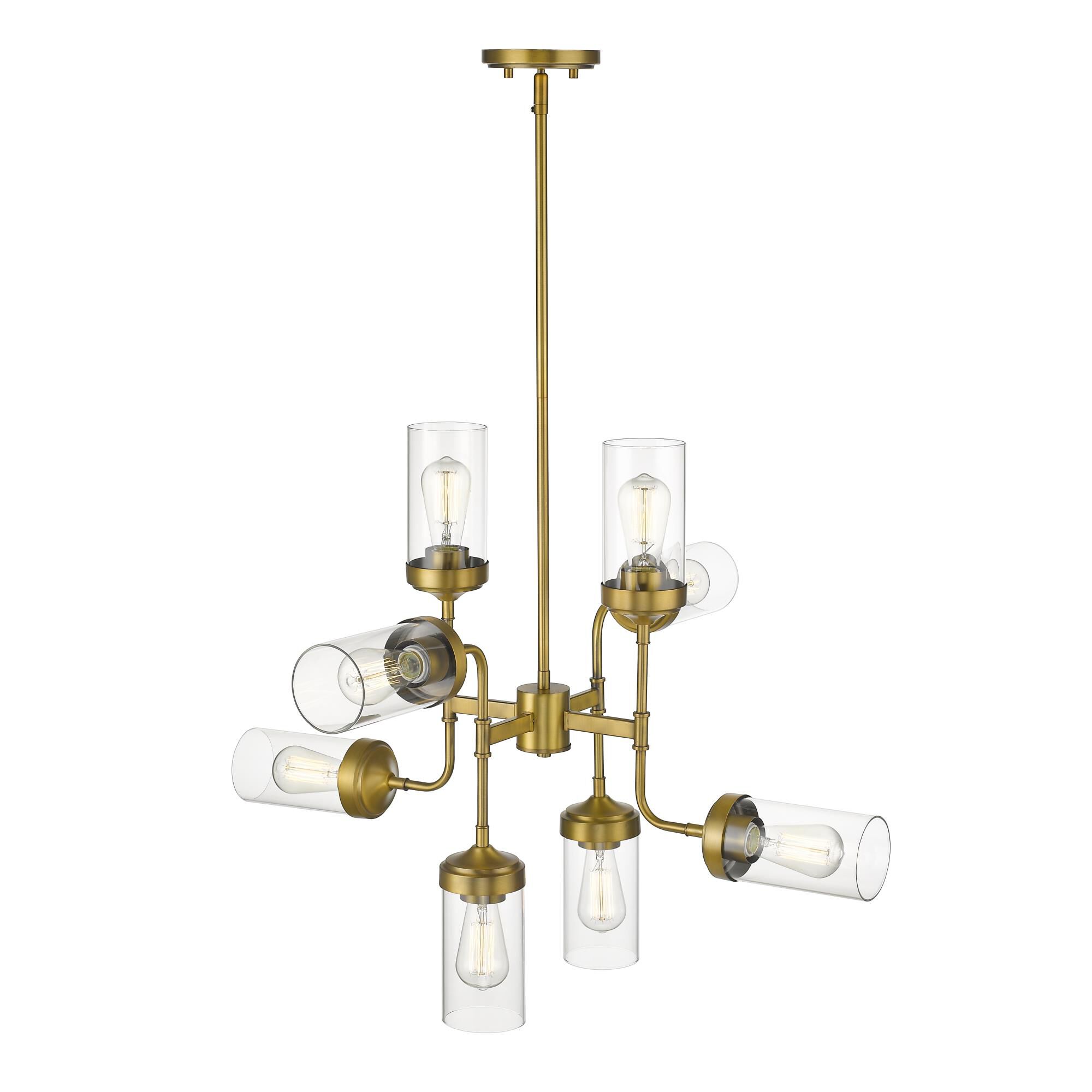 Calliope 32 Inch 8 Light Chandelier by Z-Lite