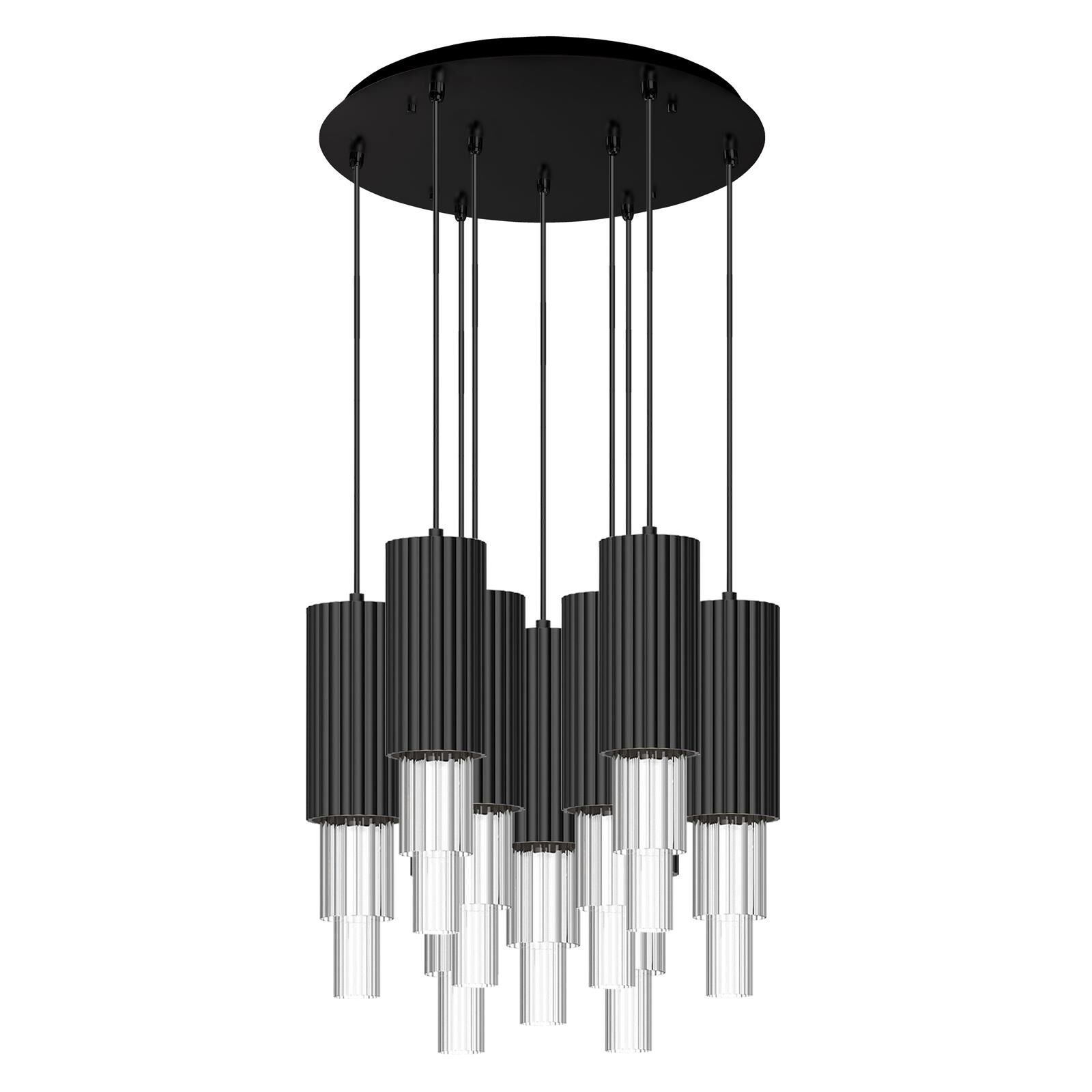Bordeaux 19 Inch Multi Light Pendant by Alora Mood