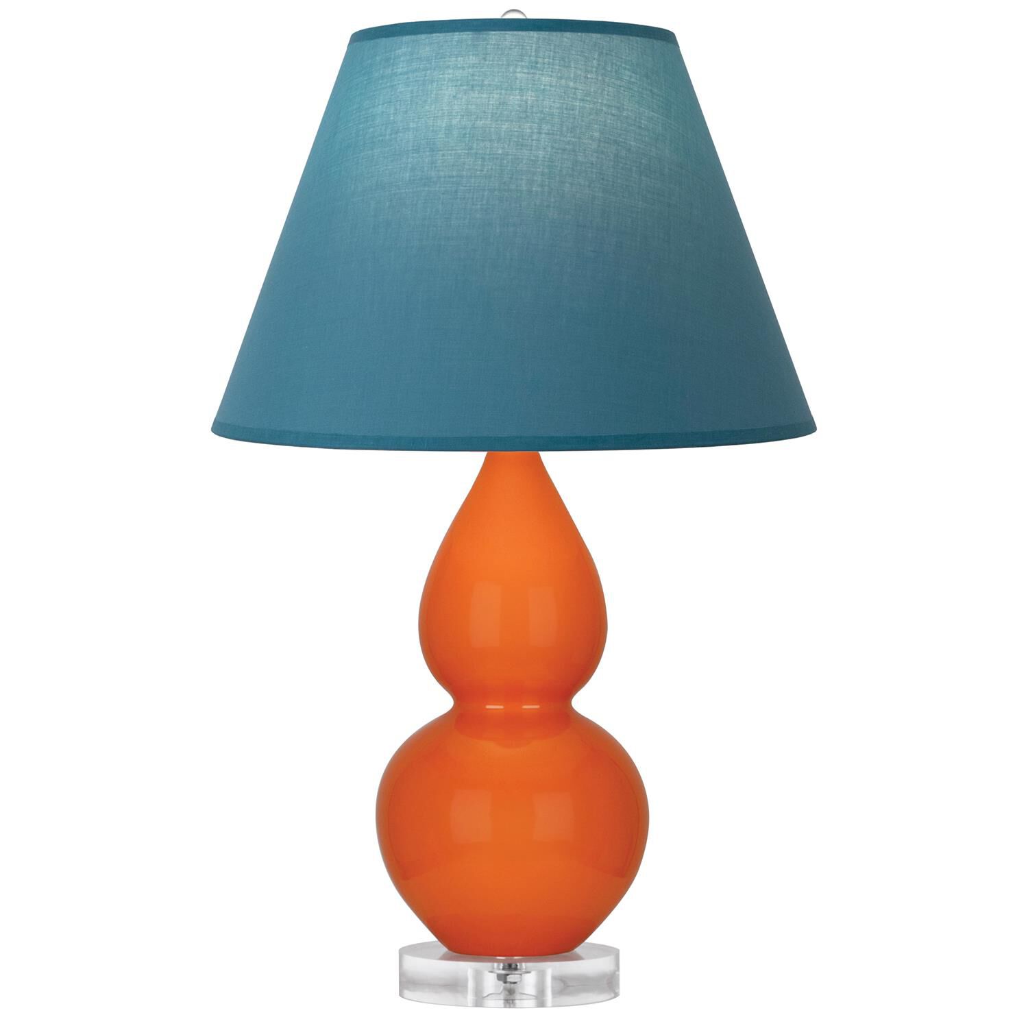 Small Double Gourd 23 Inch Table Lamp by Robert Abbey
