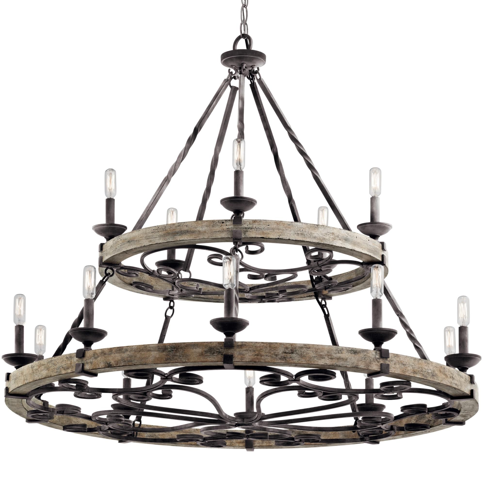 Taulbee 44 Inch 15 Light Chandelier by Kichler Lighting