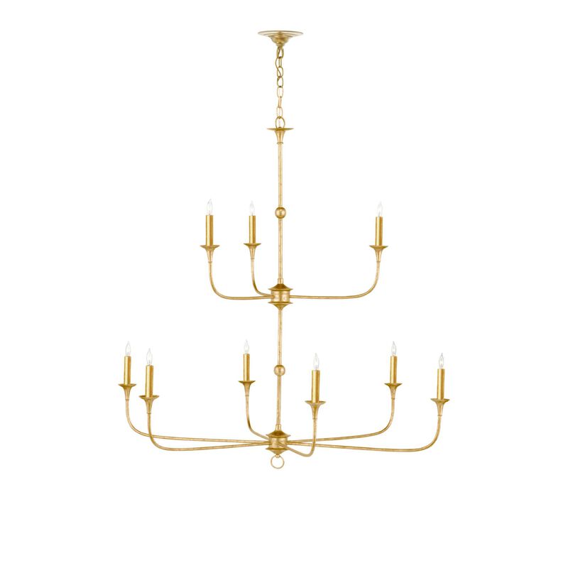Nottaway Large Chandelier by Currey & Company