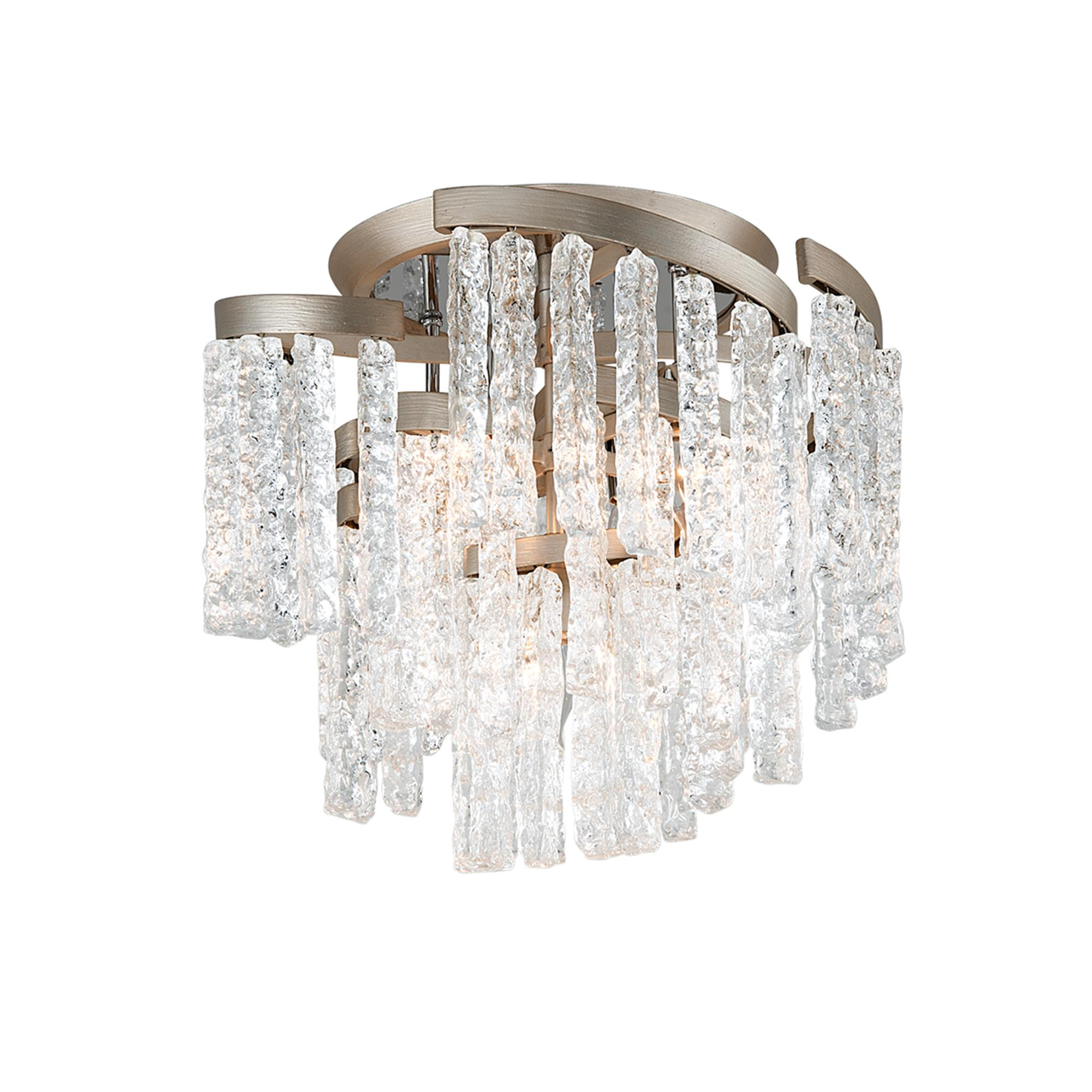 Mont Blanc 18 Inch 5 Light Semi Flush Mount,