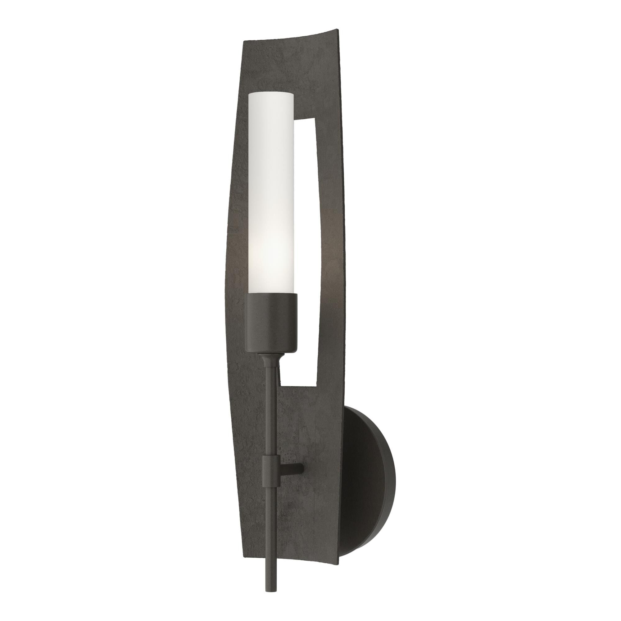 Shown in Dark Smoke finish and Frosted glass