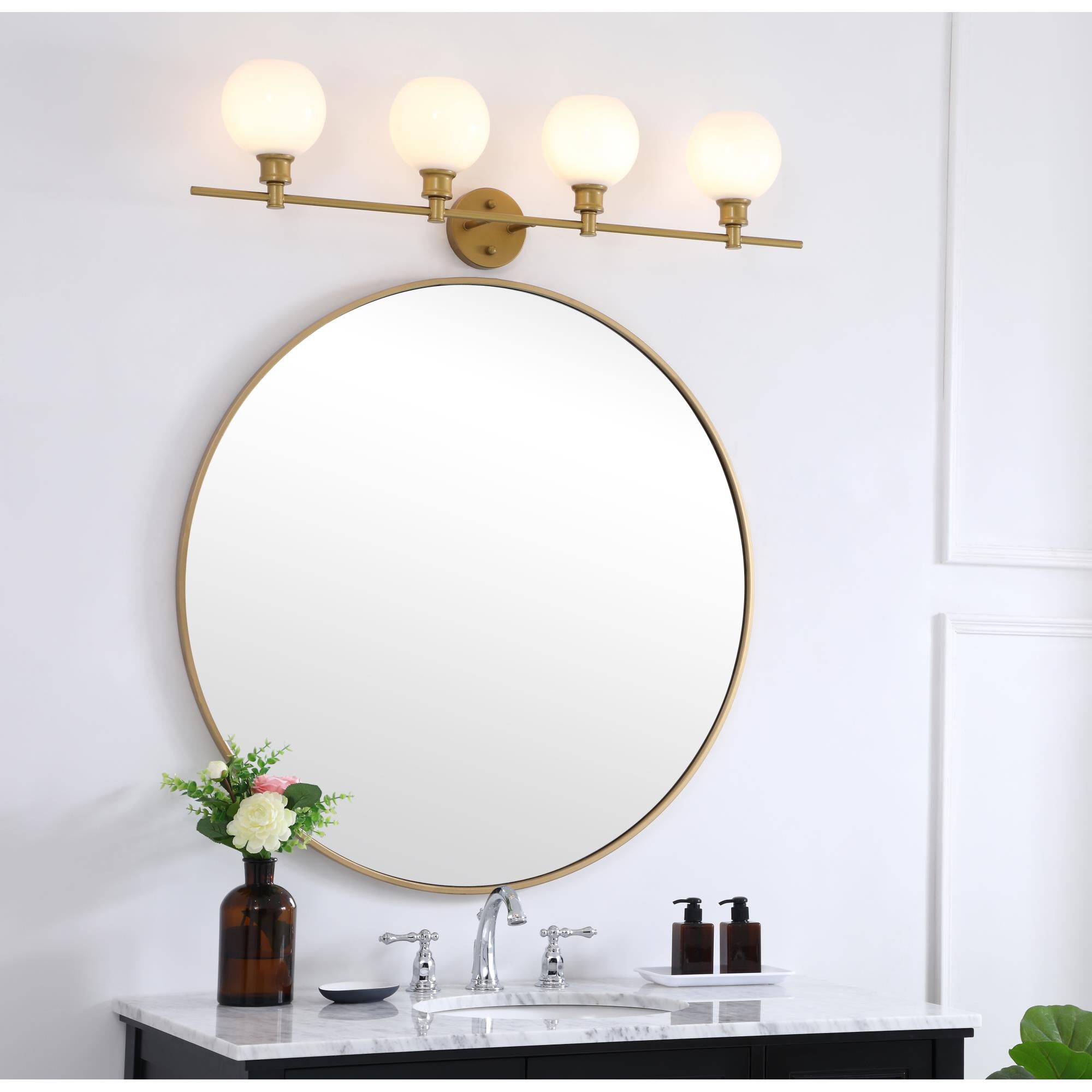 Collier 38 Inch Bath Vanity Light by Elegant Lighting