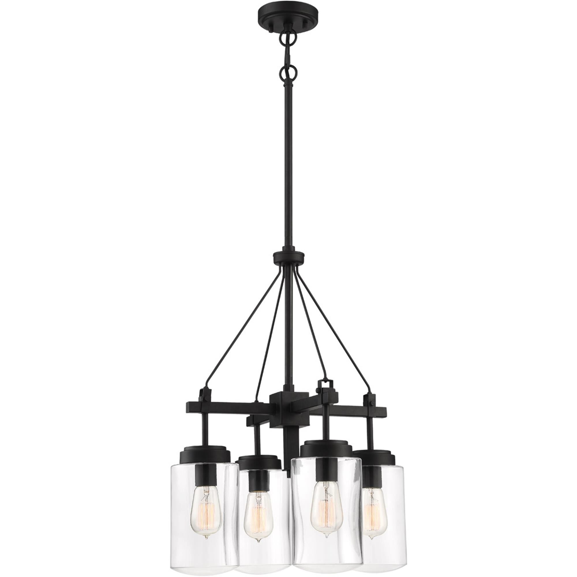 Shown in Espresso finish and Clear glass