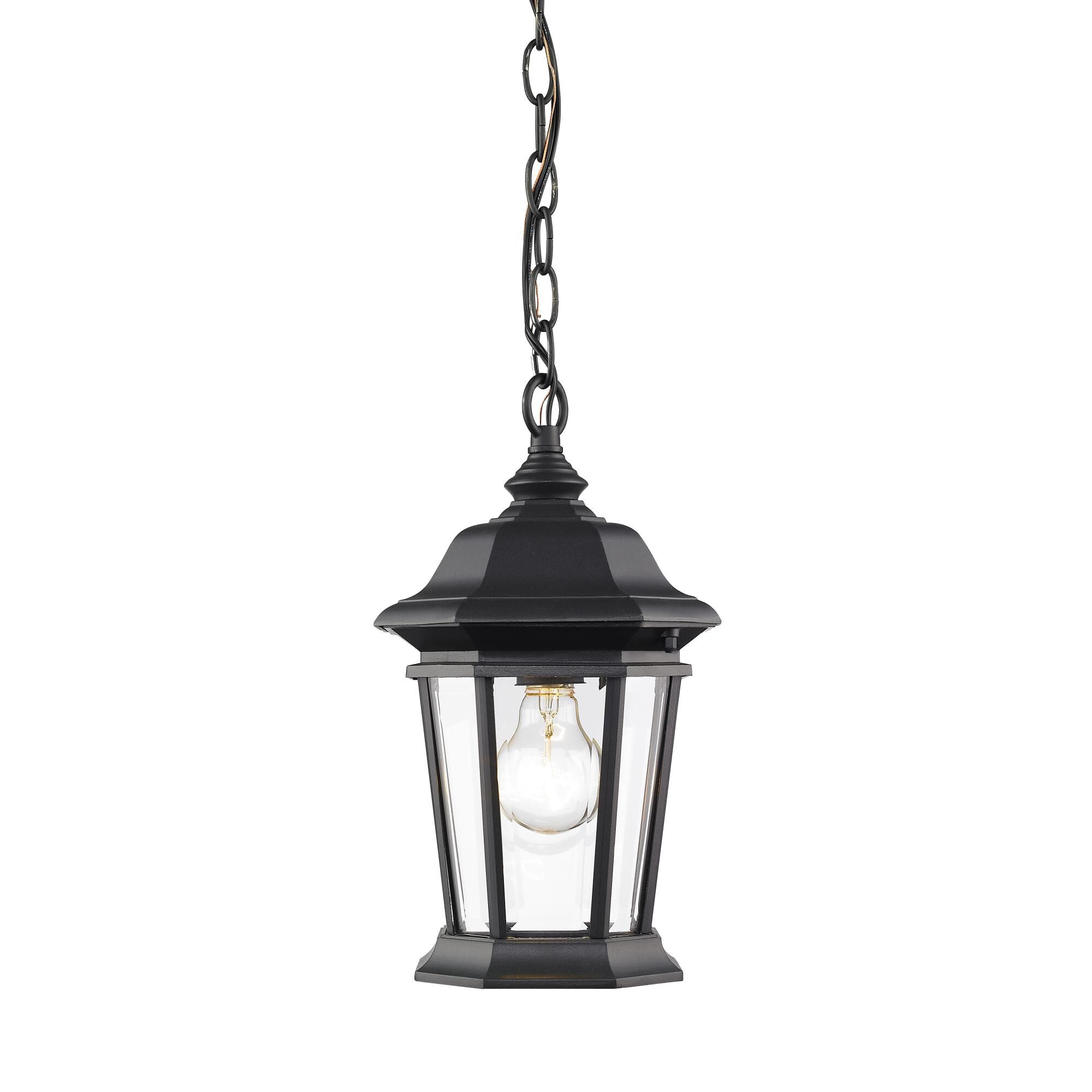Z-Lite Melbourne 13 Inch Tall Outdoor Hanging Lantern