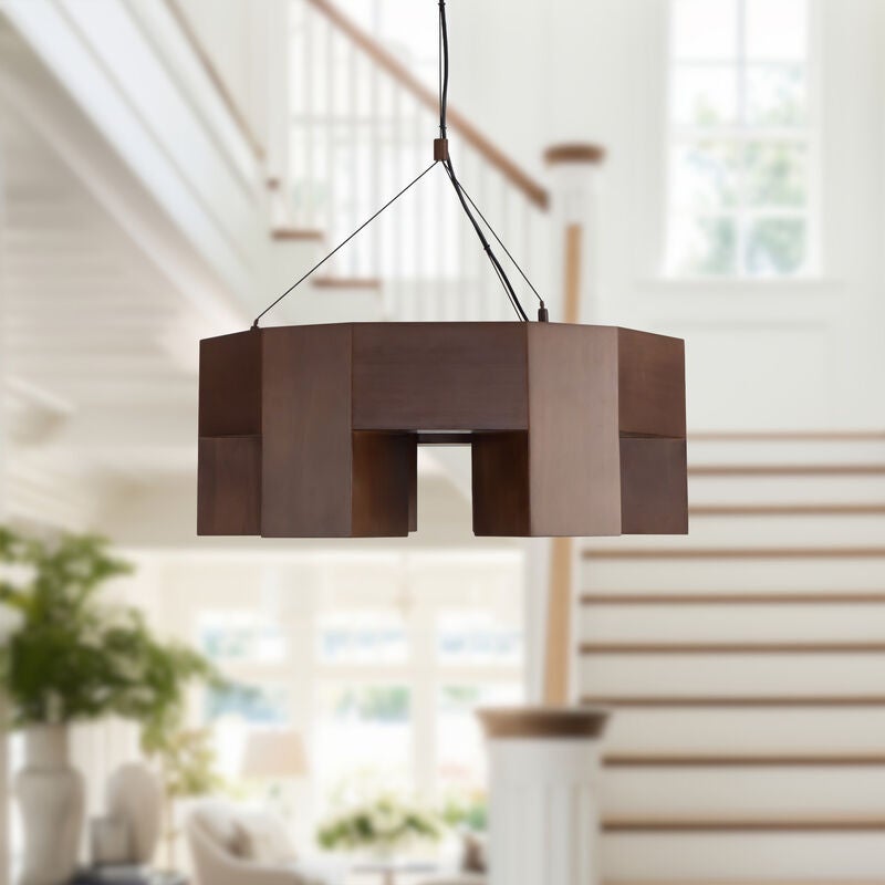 Bosco 25 Inch Chandelier by Kuzco