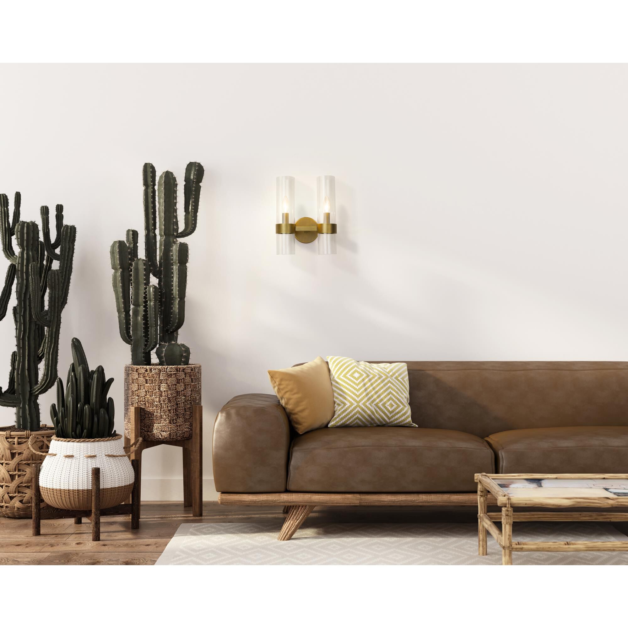 Shown in Rubbed Brass finish