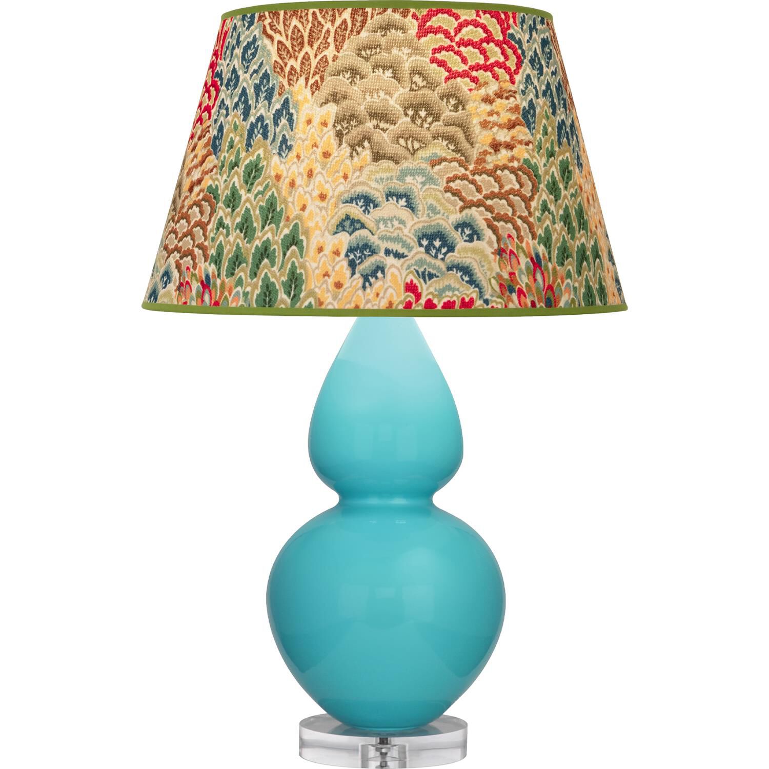 Double Gourd 31 Inch Table Lamp by Robert Abbey