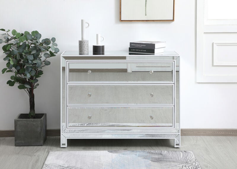 Reflexion 40 Inch Storage Cabinet by Elegant Decor