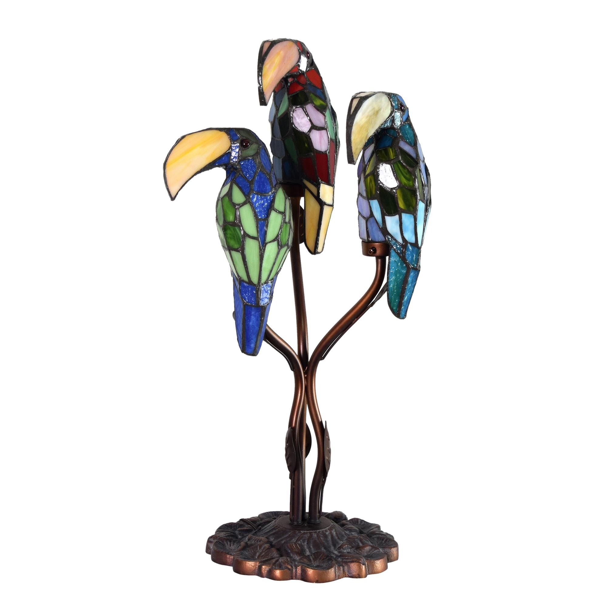 Shown in Antique Bronze finish and Art Glass shade