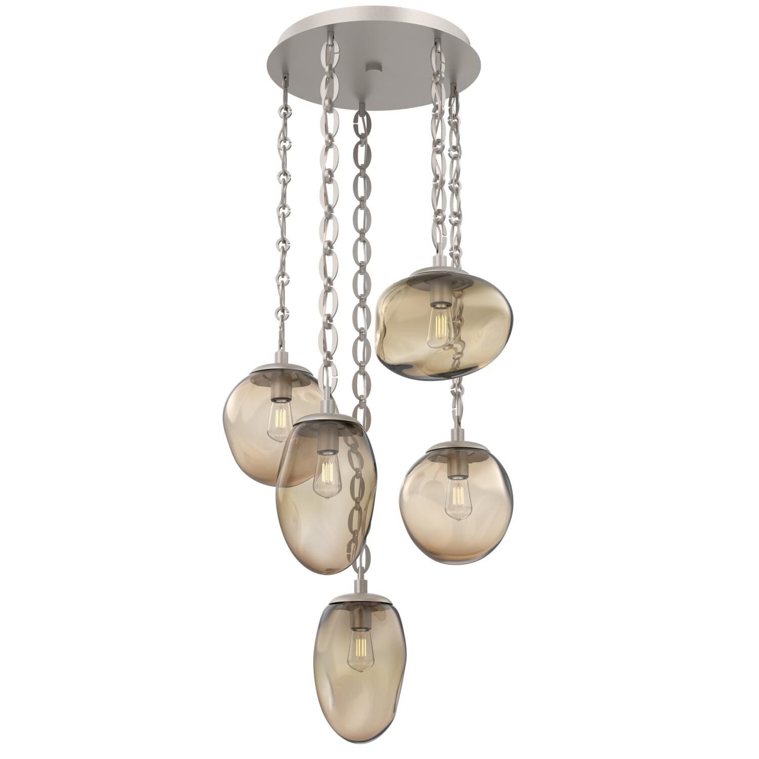 Shown in Beige Silver finish and Bronze glass