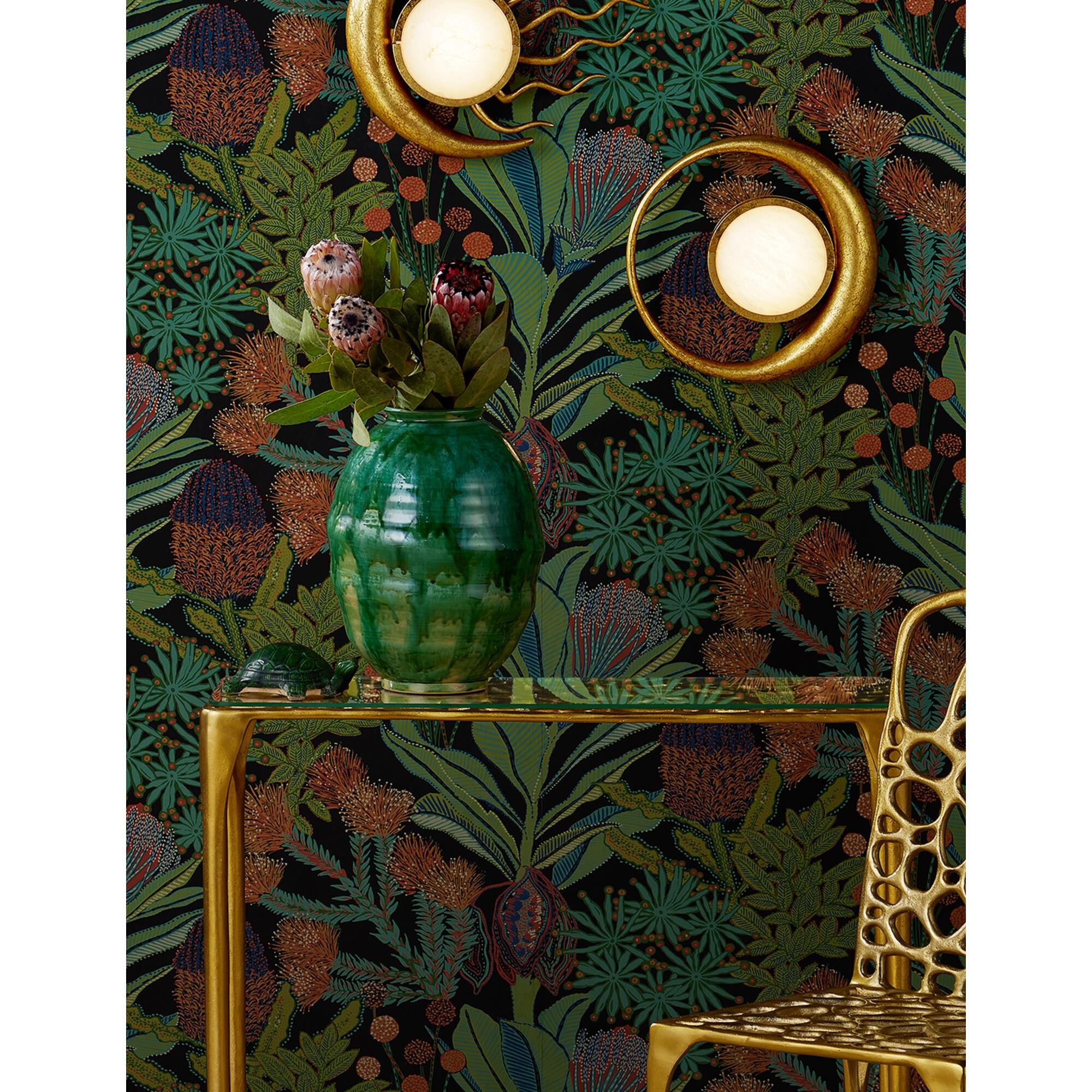 Shown in Antique Green and Off-White finish