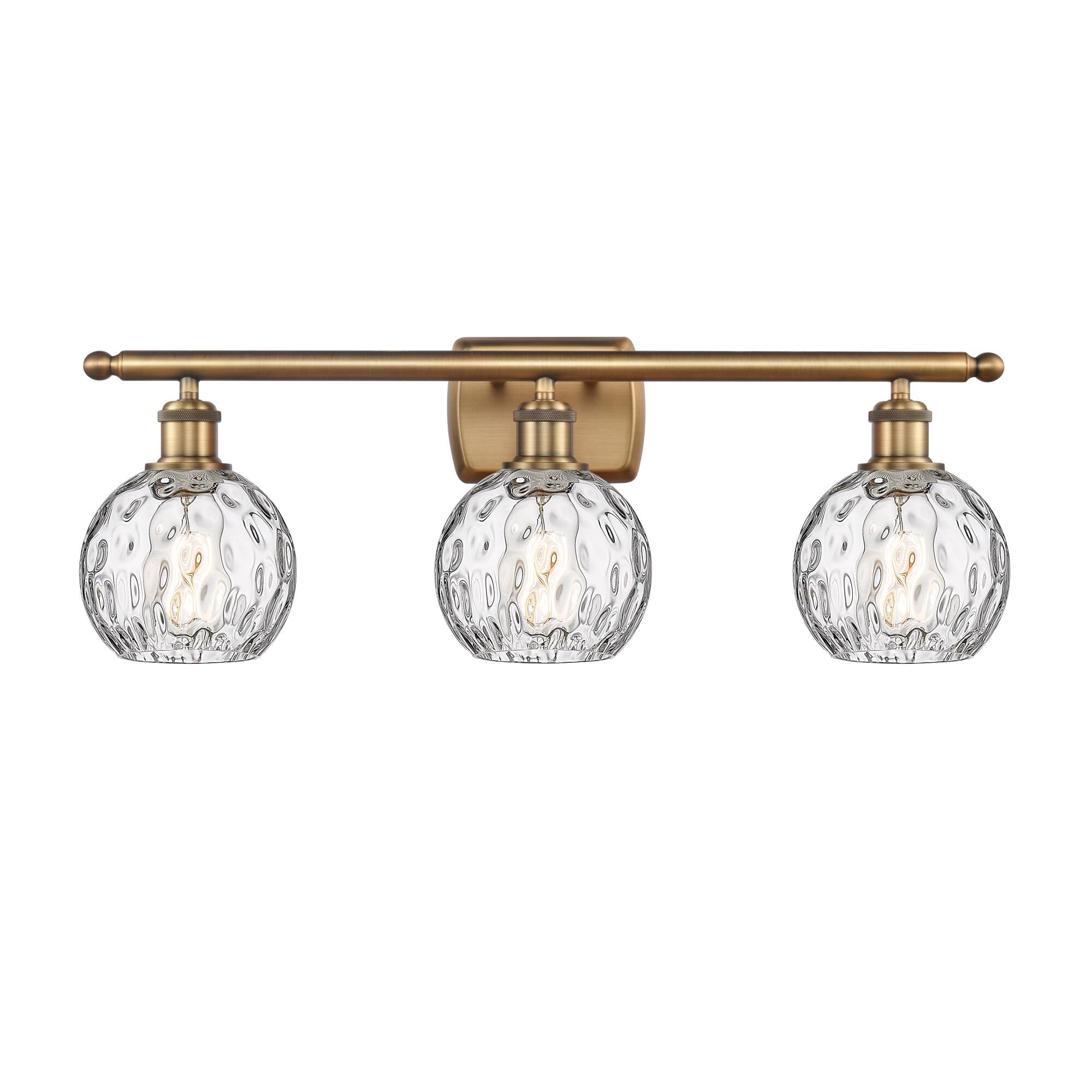 Bruno Marashlian Athens Water Glass 26 Inch 3 Light Bath Vanity Light by Innovations Lighting