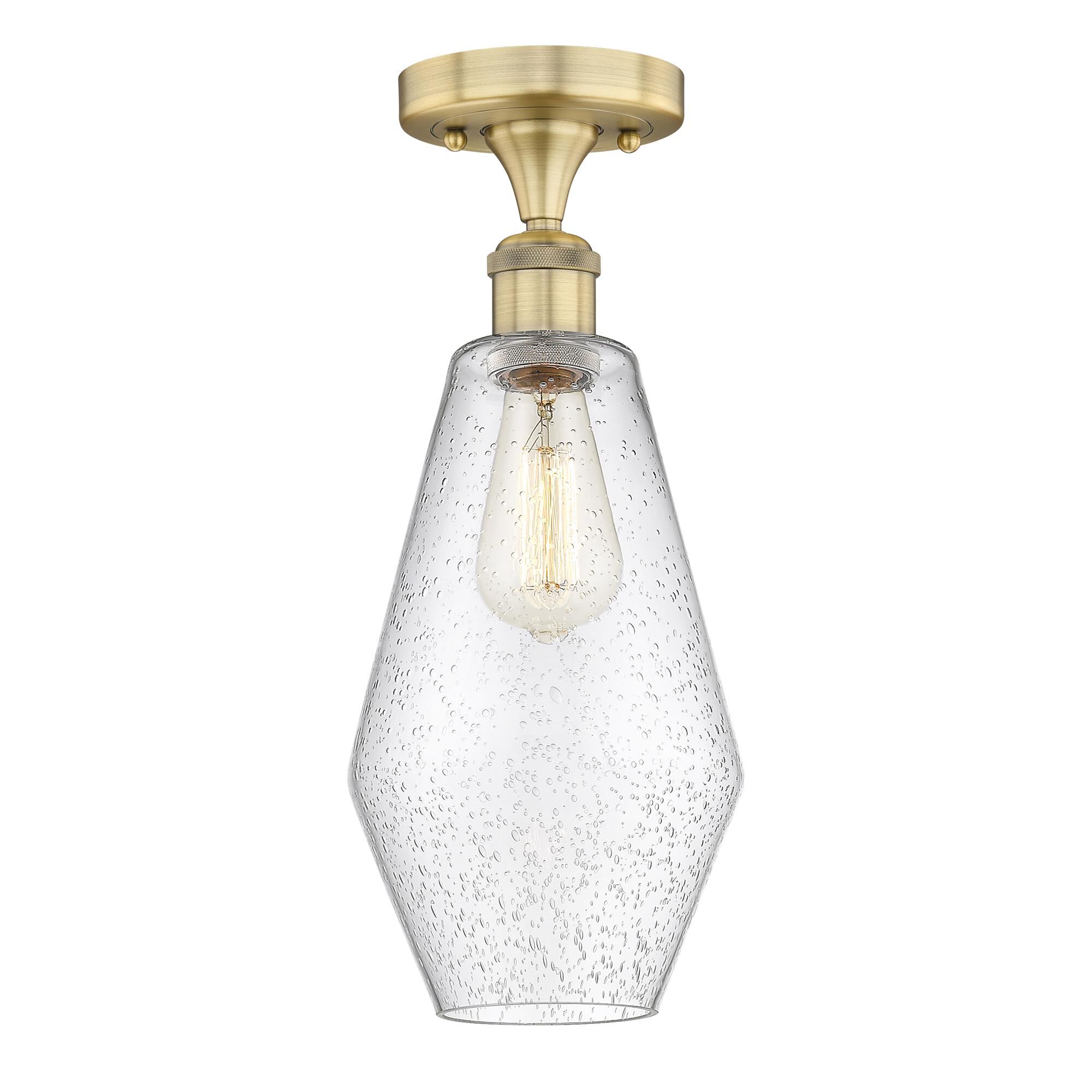 Bruno Marashlian Cindyrella 7 Inch 1 Light Semi Flush Mount by Innovations Lighting