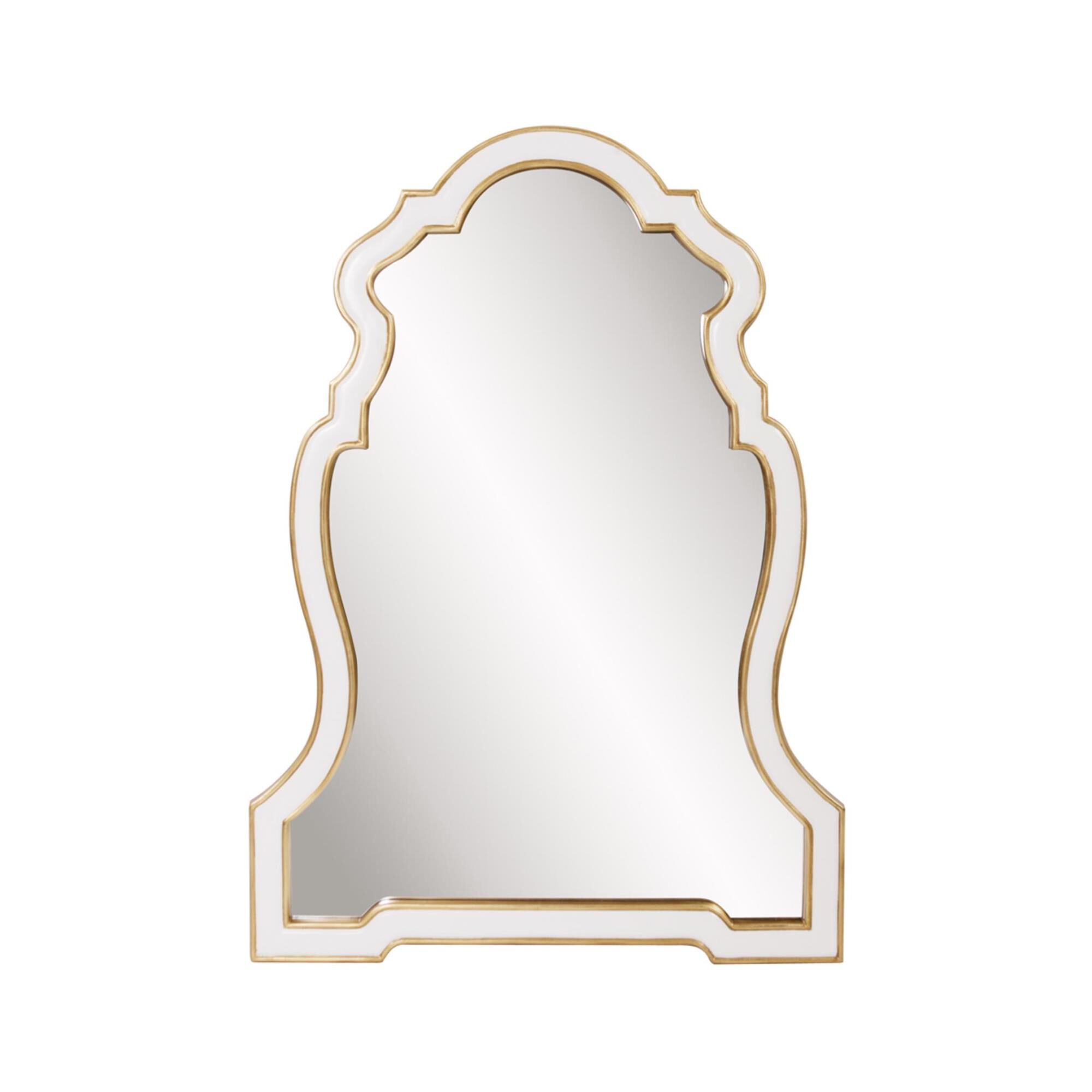 Shown in Bright White-Bright Gold Leaf finish