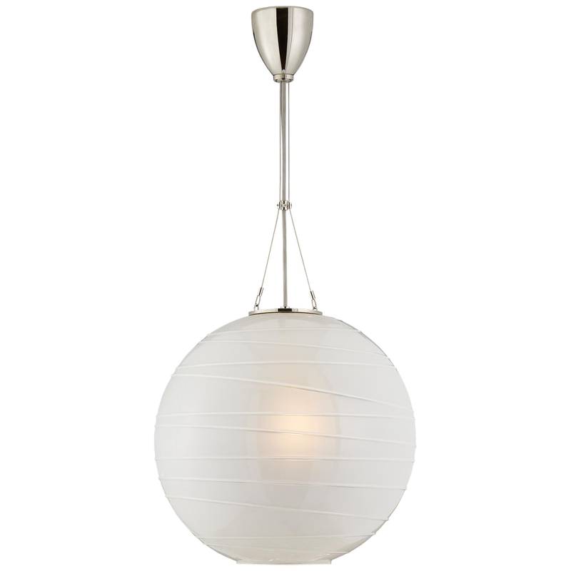 Visual Comfort Signature Collection Alexa Hampton Hailey 18 Inch Large Pendant