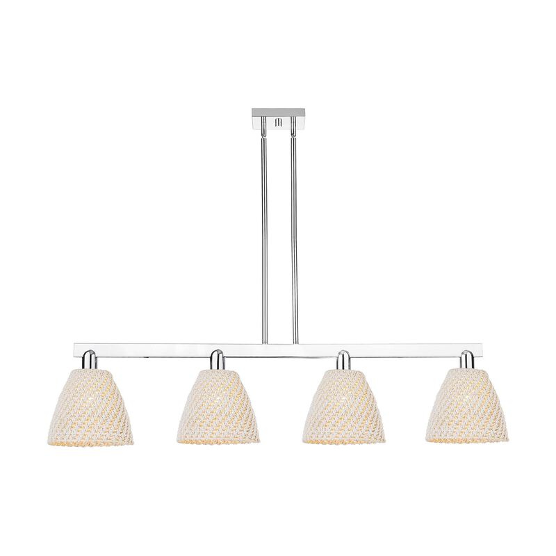 Bruno Marashlian Bristol Natural 52 Inch Linear Suspension Light by Innovations Lighting