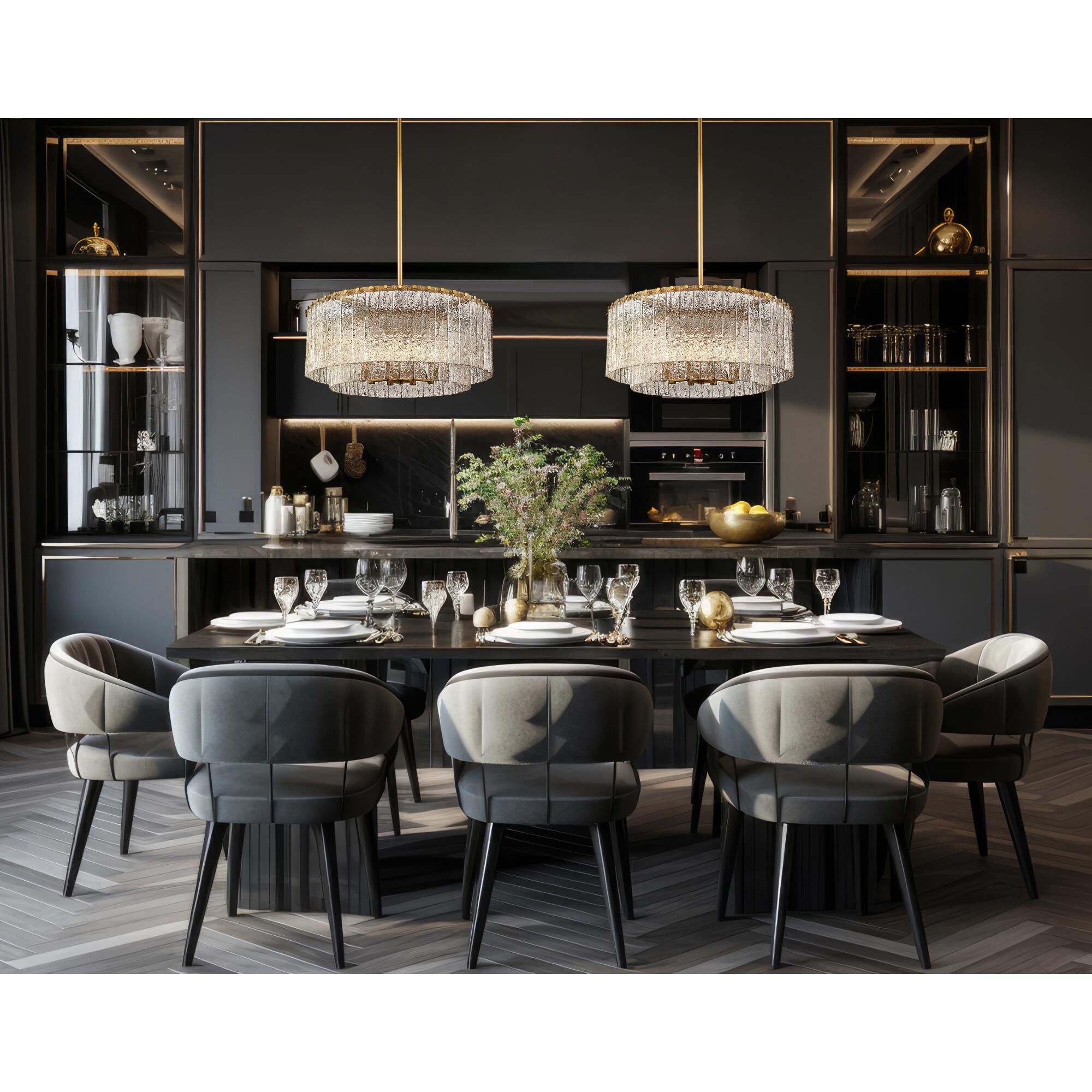 Glacier 28 Inch Chandelier by Z Lite