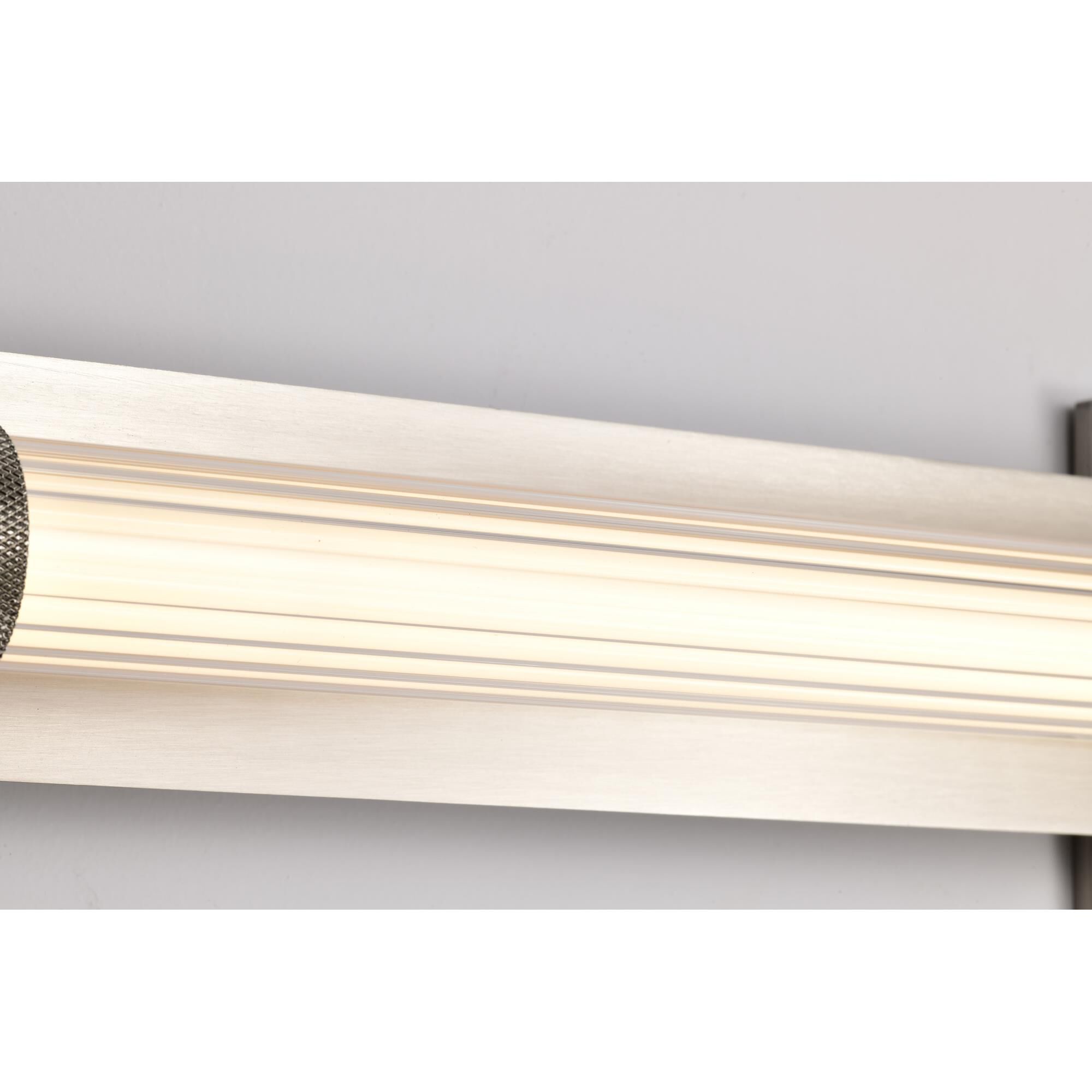 Shown in Brushed Nickel finish and Clear glass