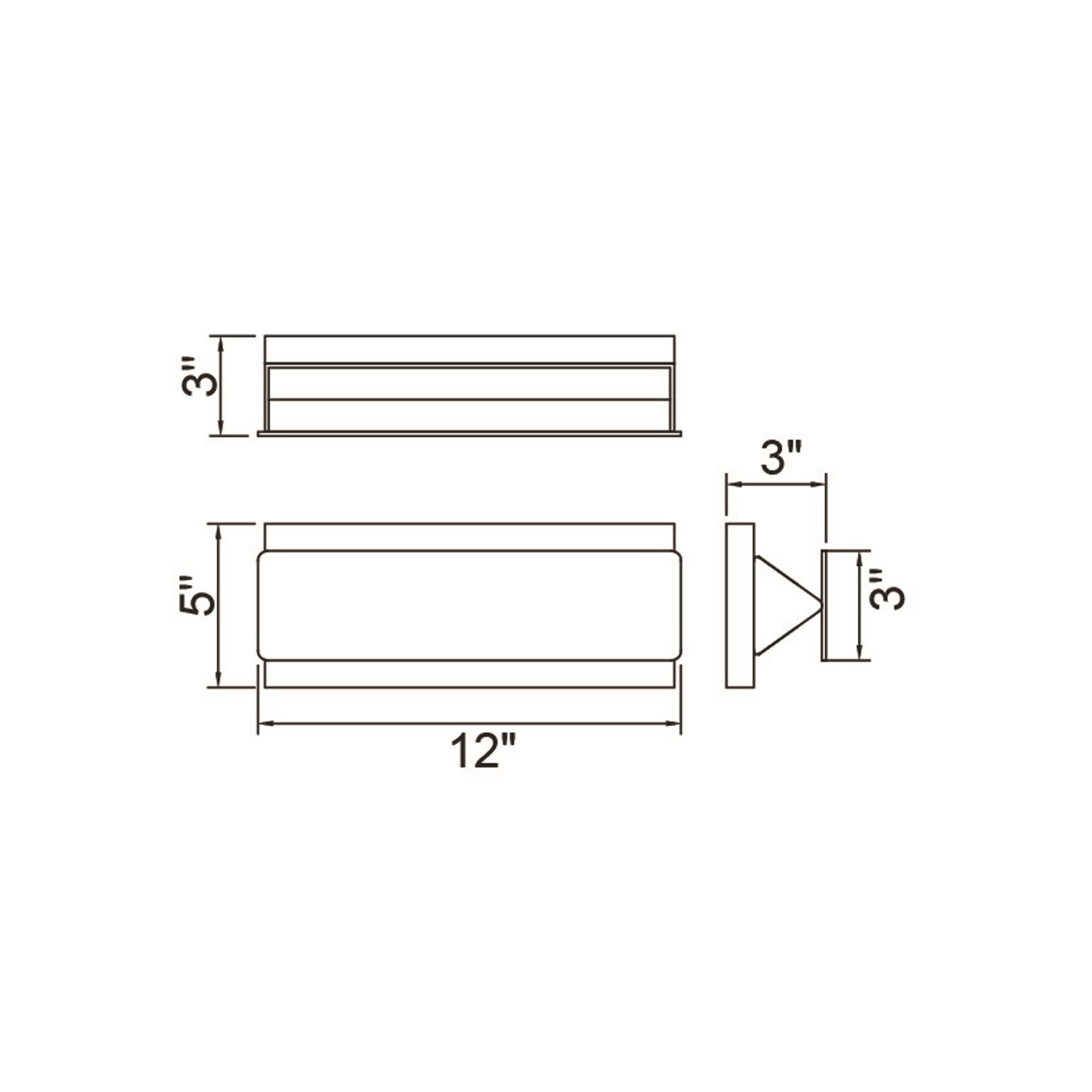 CWI Lighting Lilliana 12 Inch LED Wall Sconce