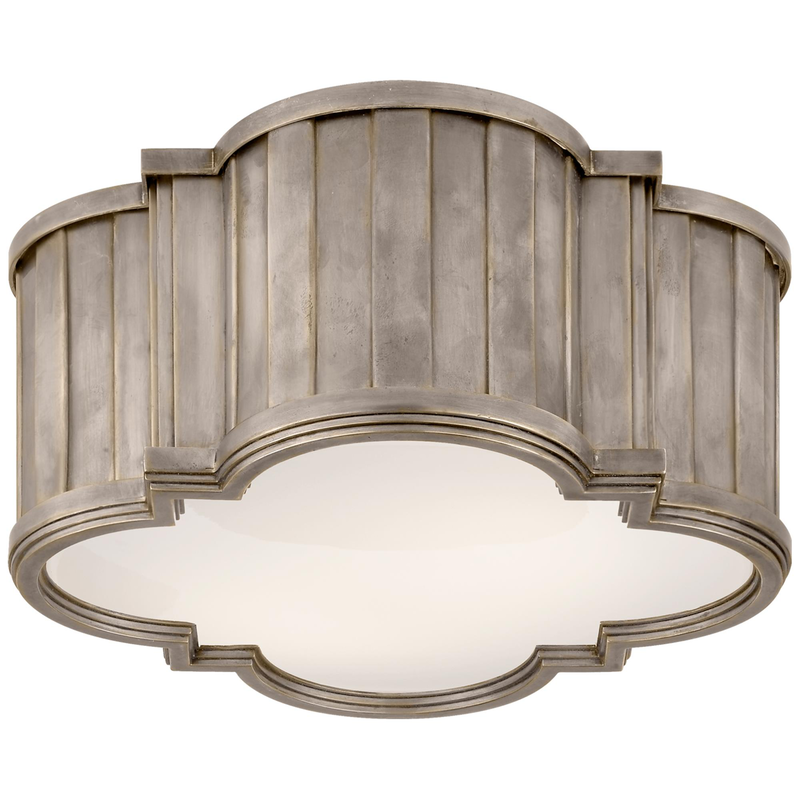 Thomas O'Brien Tilden 11 Inch 2 Light Flush Mount by Visual Comfort Signature Collection