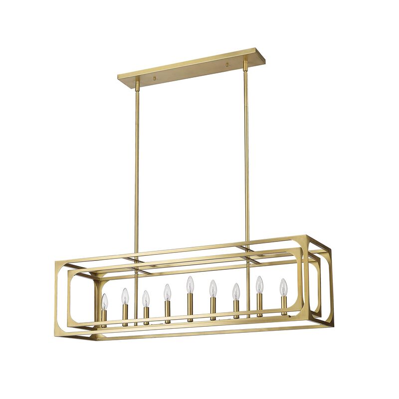Easton 44 Inch 9 Light Linear Suspension Light by Z-Lite