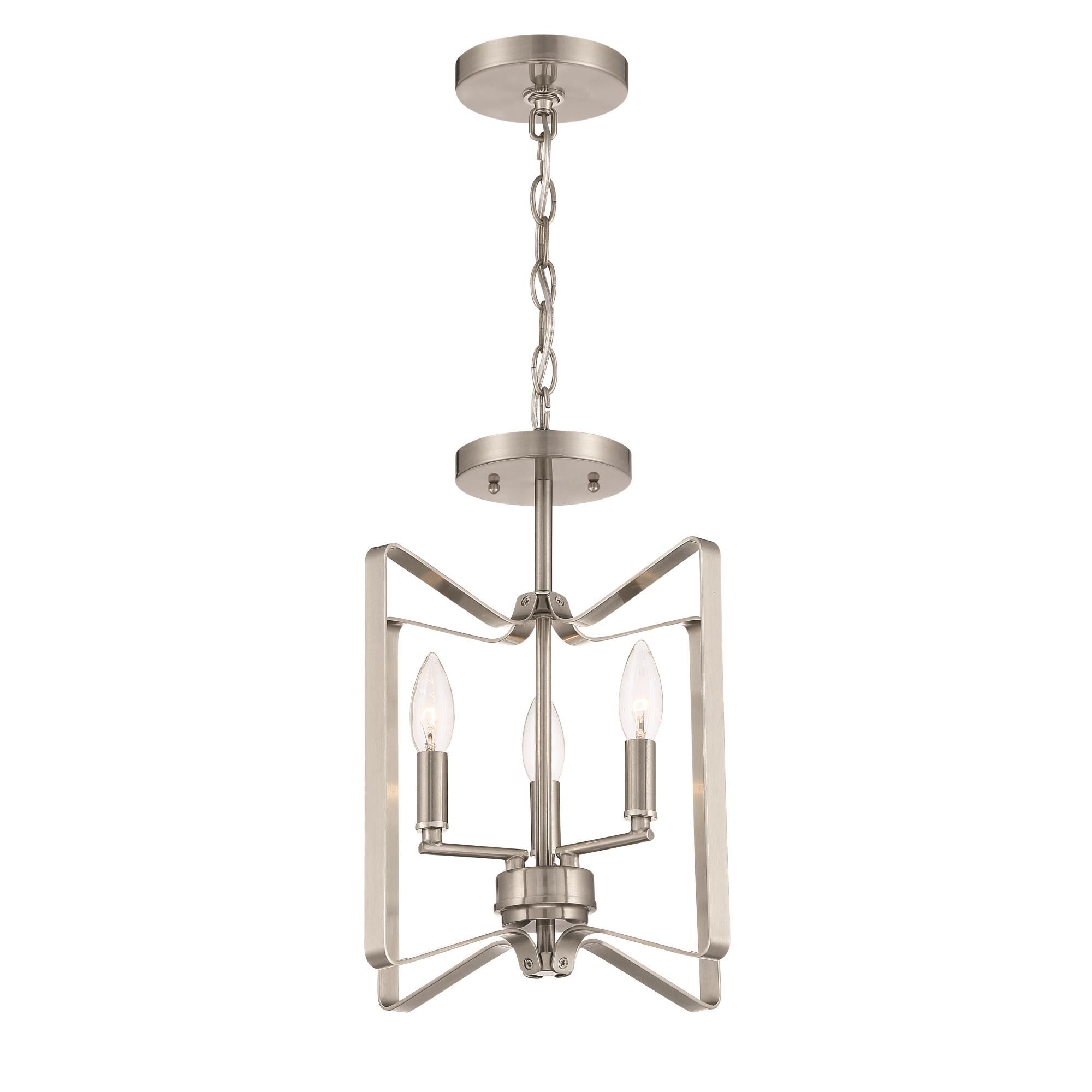 Shayna 13 Inch 3 Light Semi Flush Mount by Craftmade