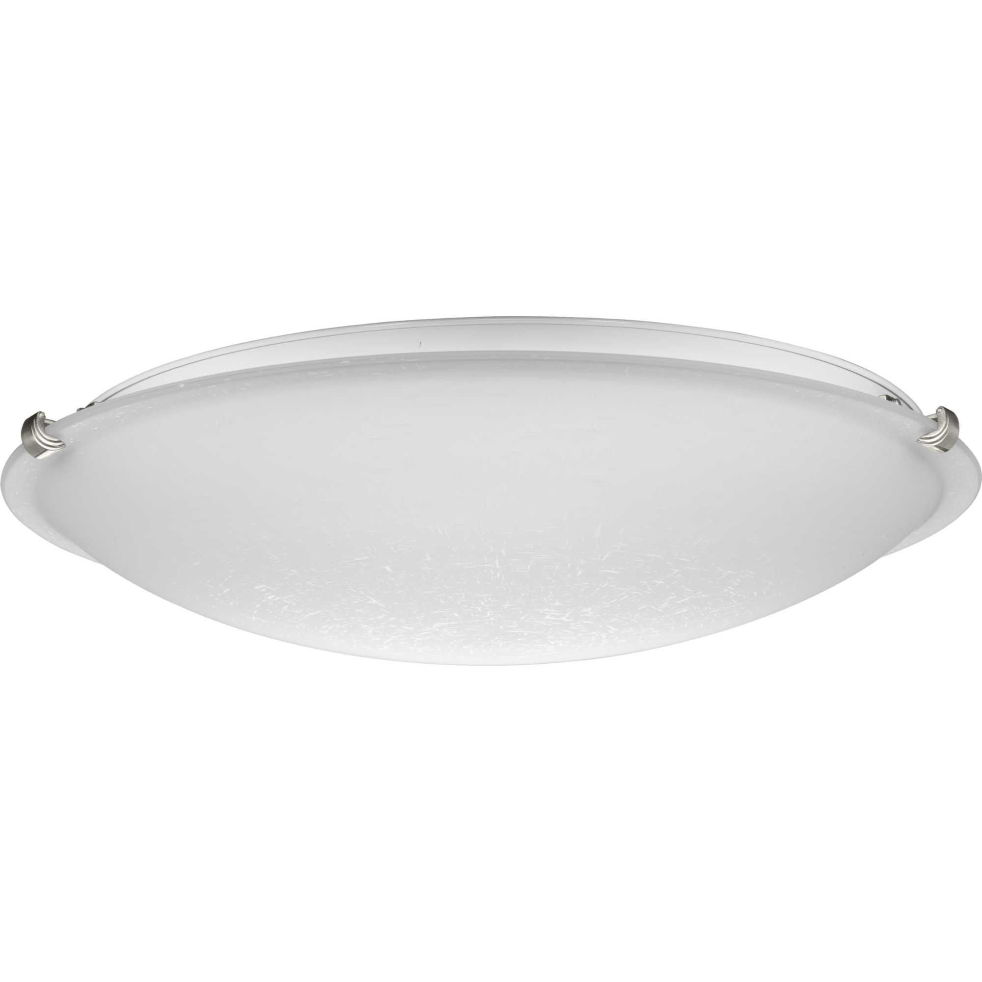 Linen Dome 20 Inch 4 Light LED Flush Mount by Progress Lighting