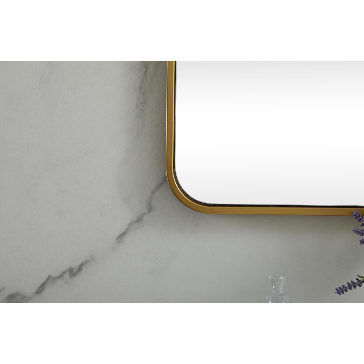 Evermore 42 Inch Bathroom Mirror by Elegant Decor