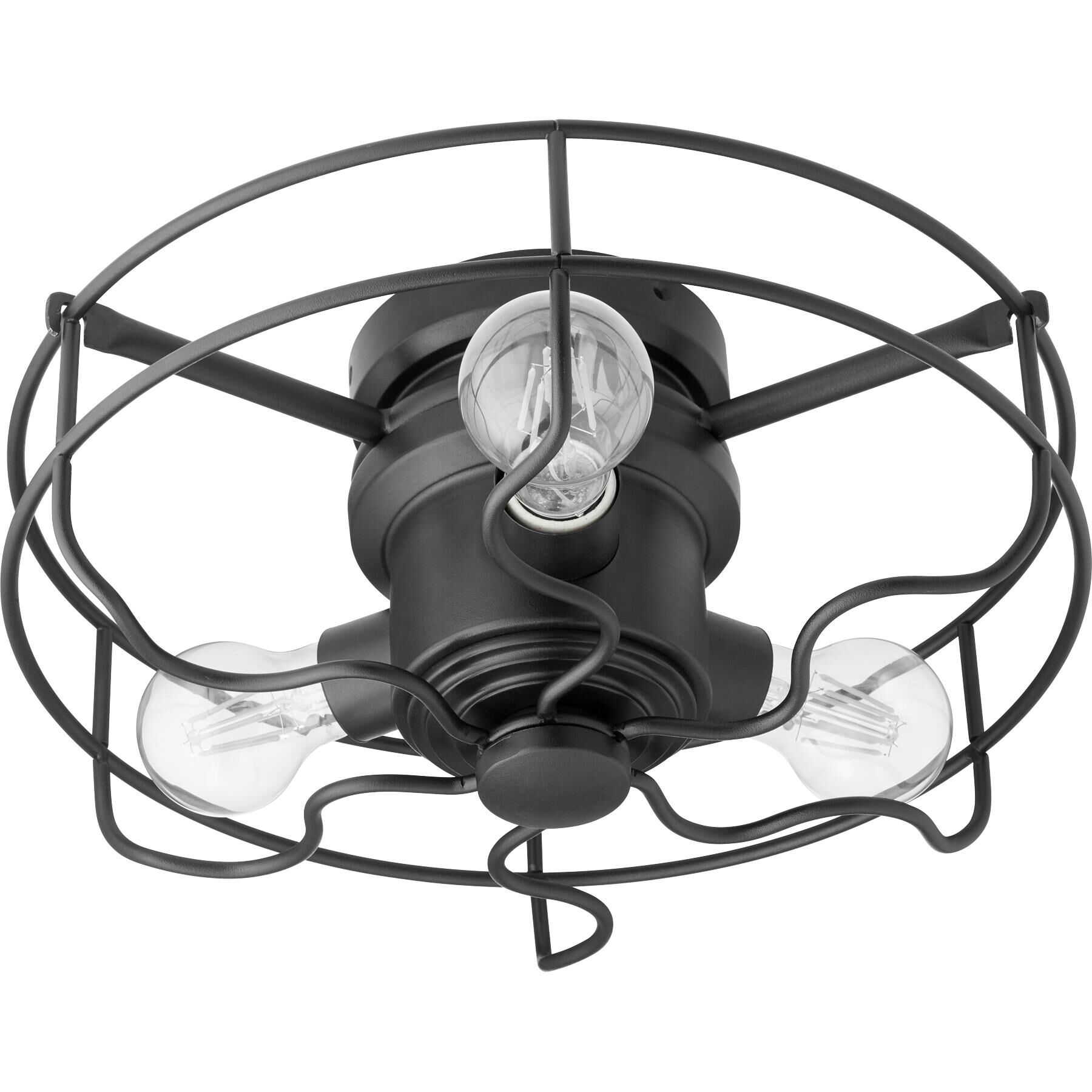 Windmill 14 Inch 3 Light LED Flush Mount by Quorum International