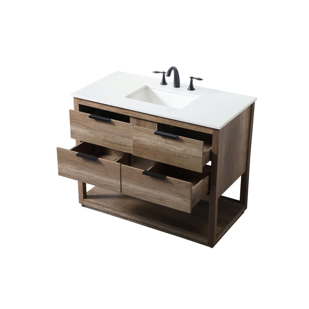 Larkin 42 Inch Bath Vanity by Elegant Decor