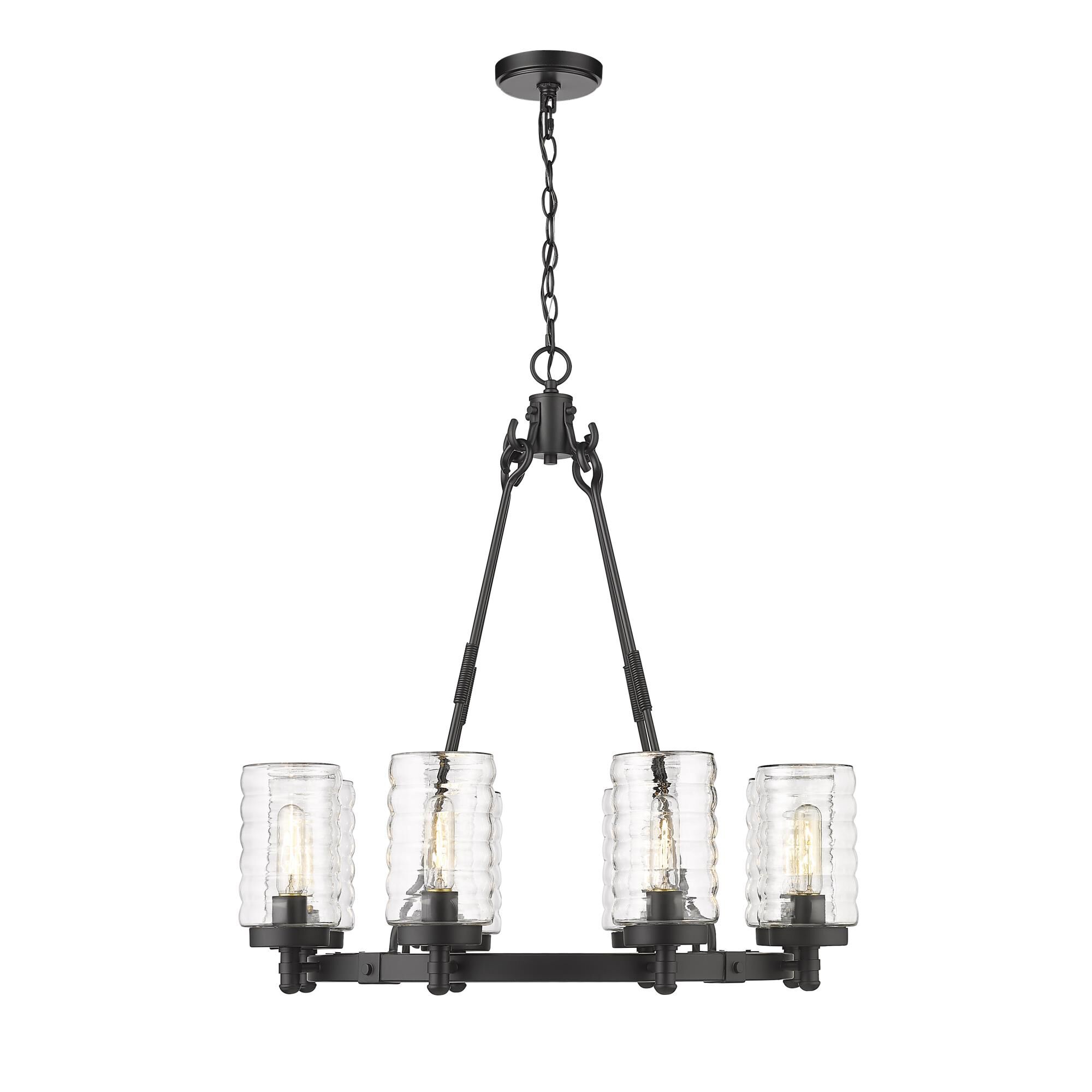 Tahoe 29 Inch Tall 8 Light Outdoor Hanging Lantern by Z-Lite