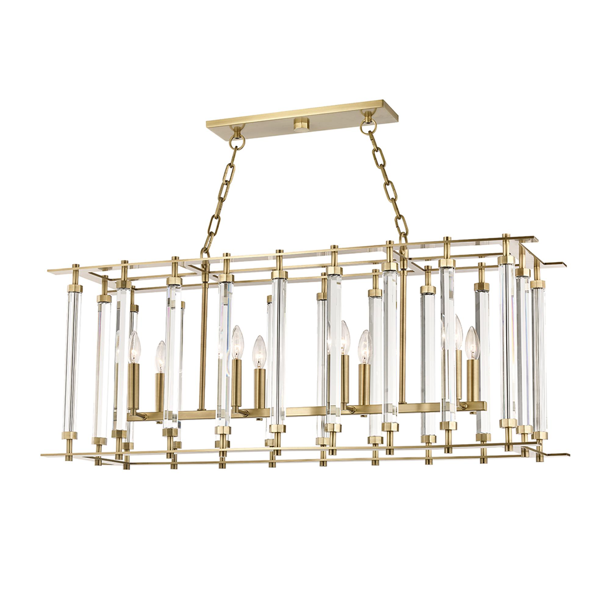 Haddon Small Linear Chandelier,