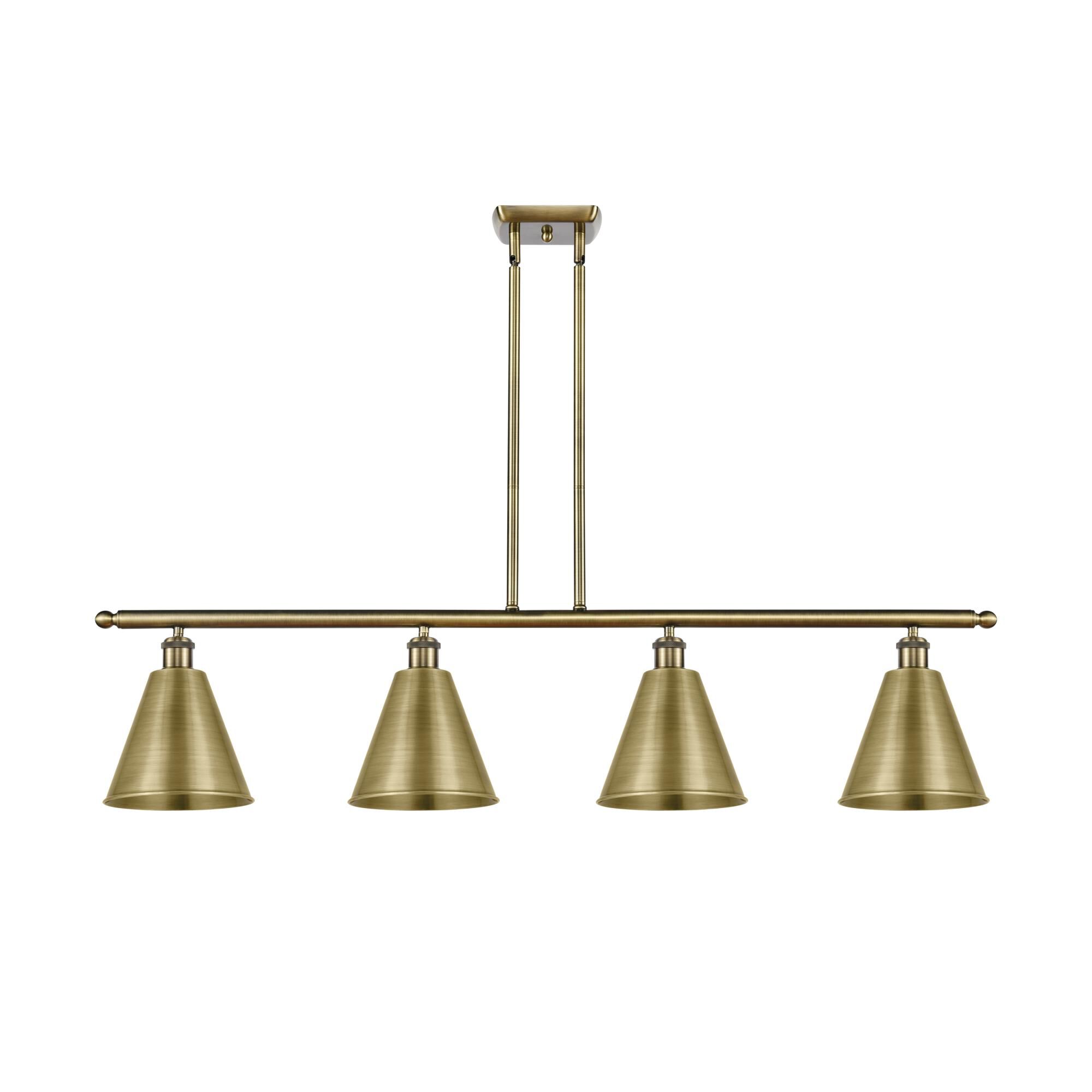 Bruno Marashlian Ballston Cone 48 Inch 4 Light Linear Suspension Light by Innovations Lighting