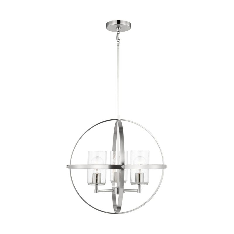 Alturas 19 Inch 3 Light Mini Chandelier by Generation Lighting