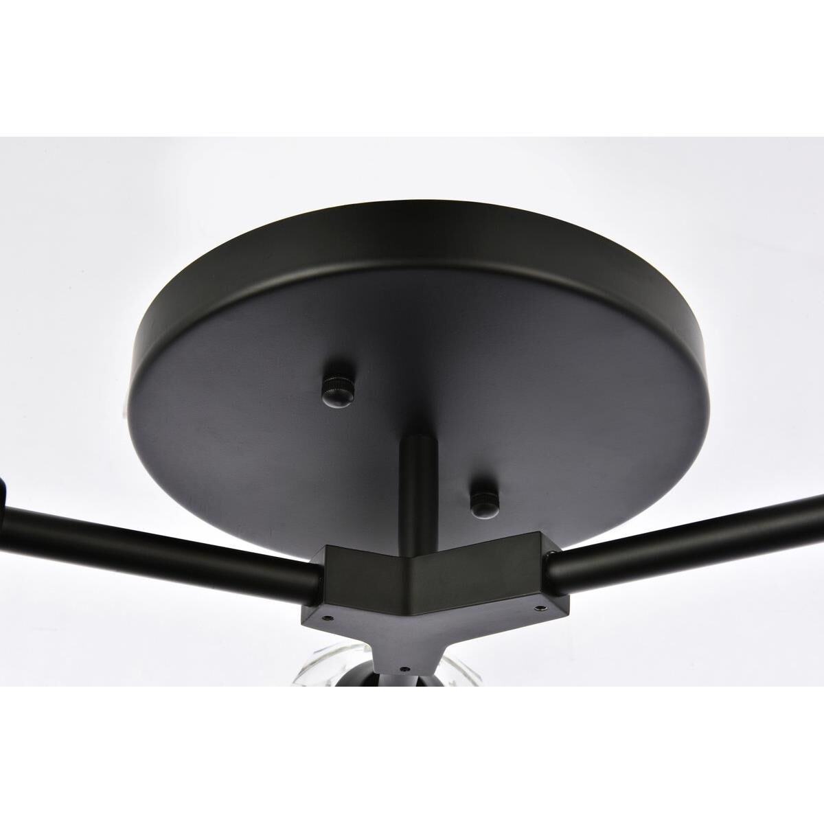 Shown in Black  finish and RC Clear crystal and Clear glass